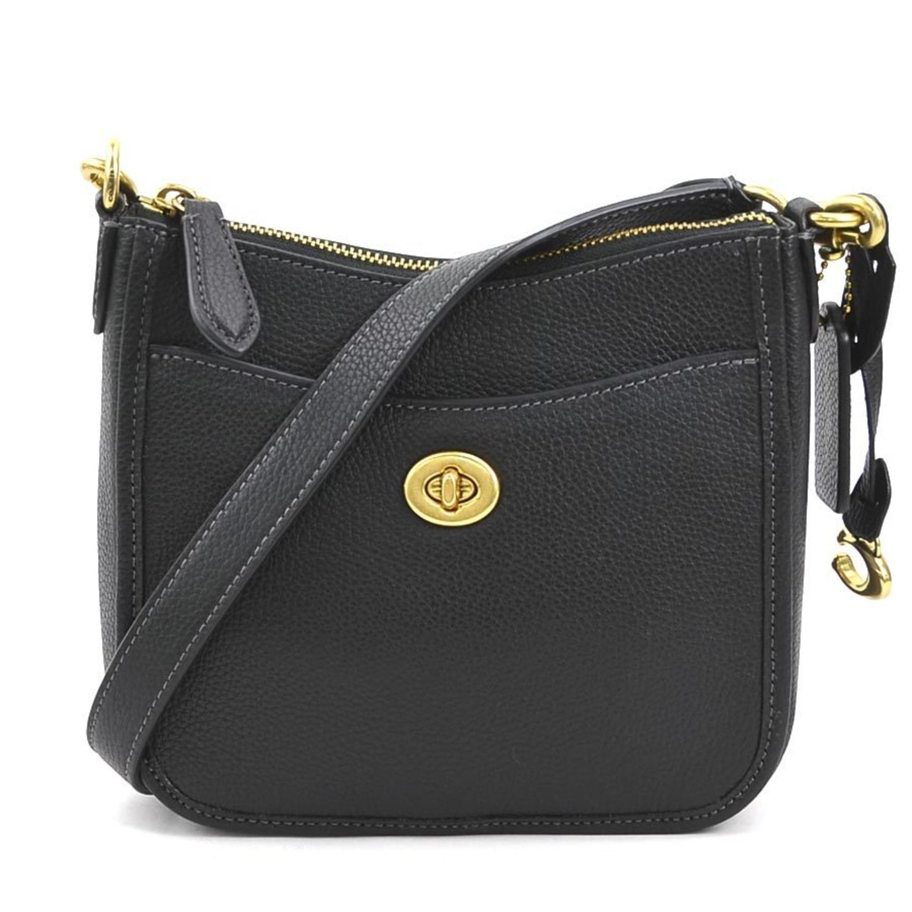 Coach shoulder bag leather ladies