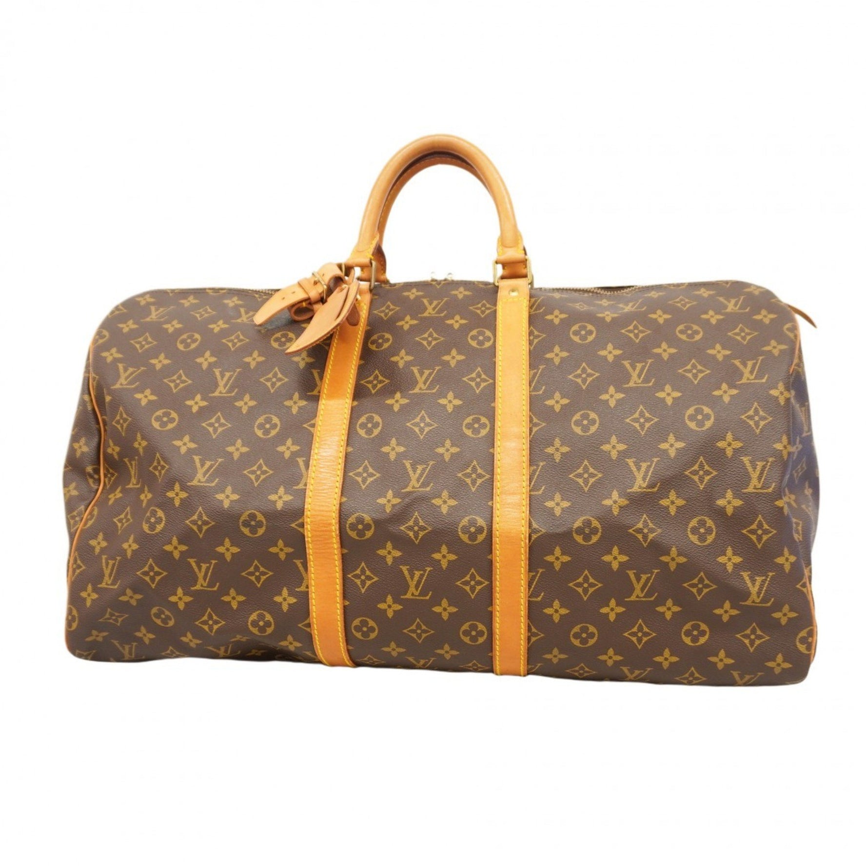 Louis Vuitton Monogram Keepall 55 Boston Bag Men's and