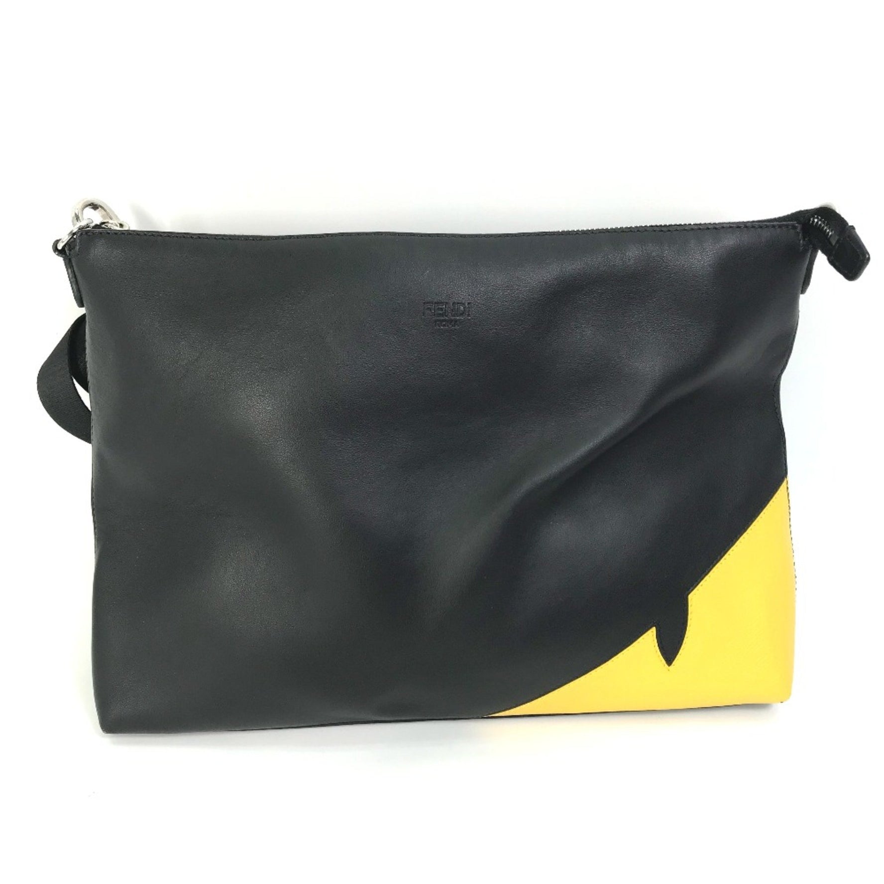 Fendi Crossbody Clutch bag Messenger bag bag Shoulder Bag yellow