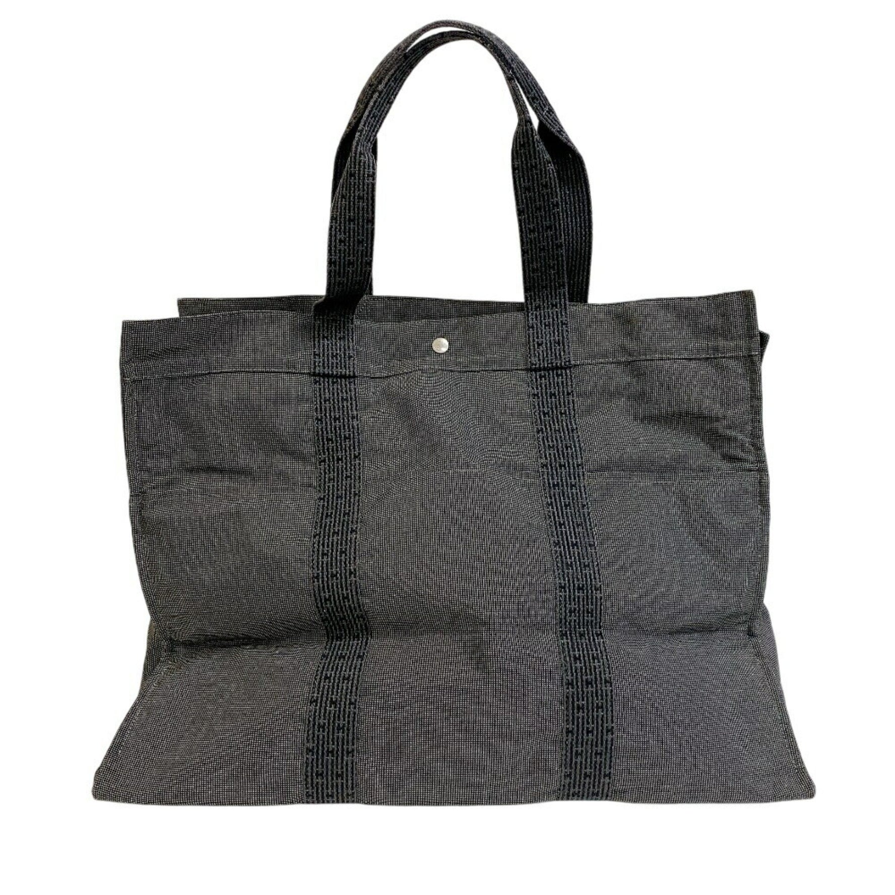 HERMES Boston Bag, Air Line Tote TGM Gray, Unisex