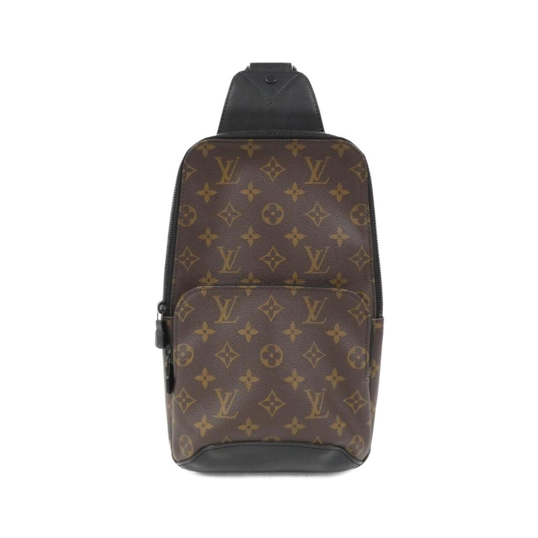 Louis Vuitton Monogram Macassar Avenue Sling Bag Shoulder