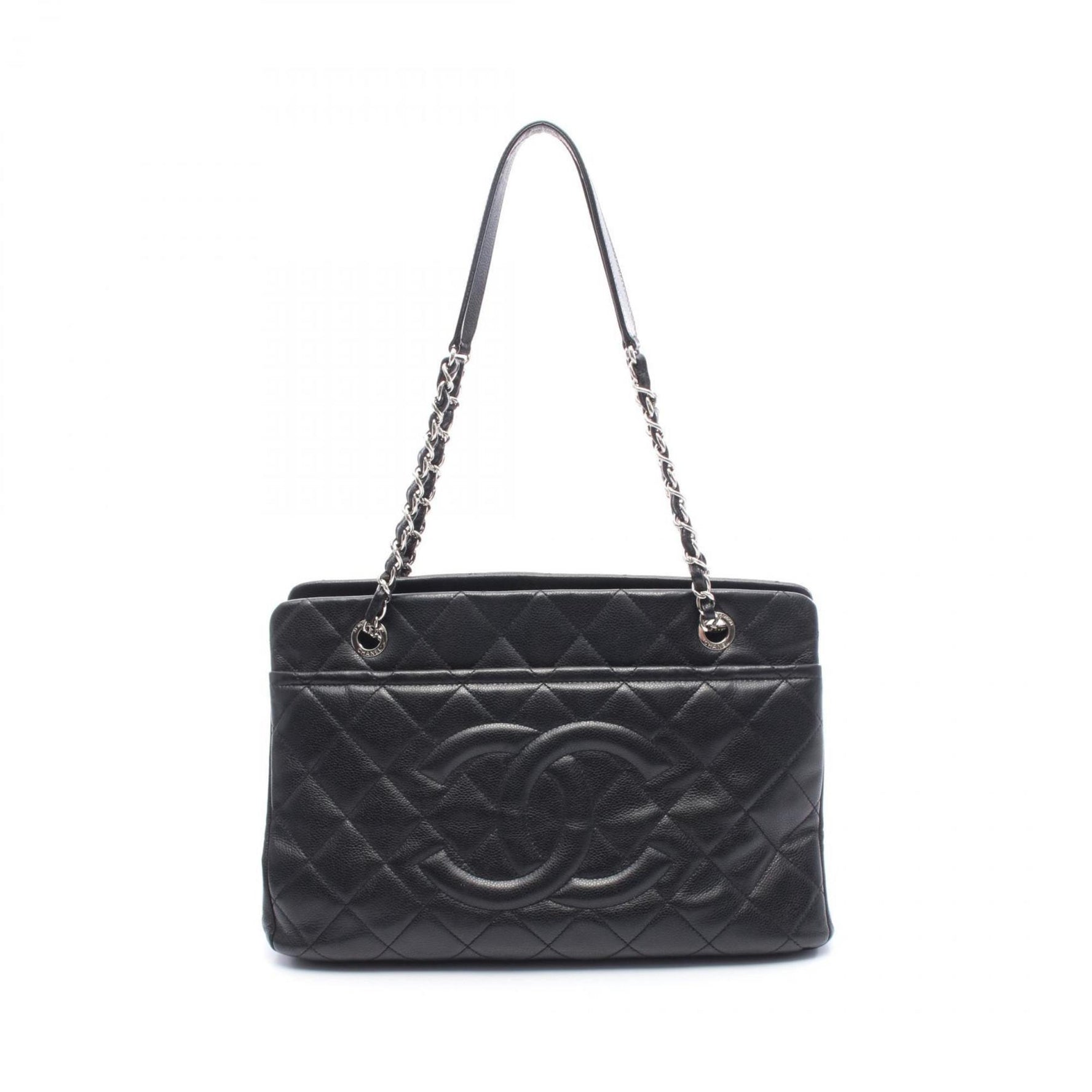 CHANEL Shoulder Bag in Grained Calfskin Leather