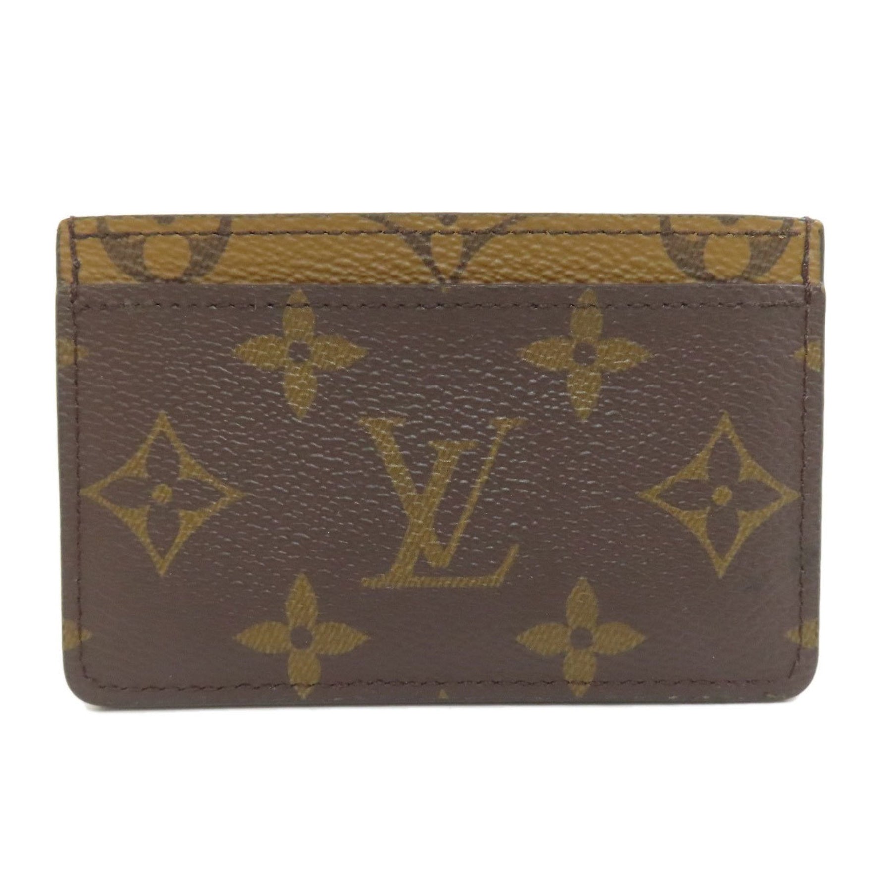 Louis Vuitton Porte Carte Sample Business Card Holder/Card Case Monogram Reverse