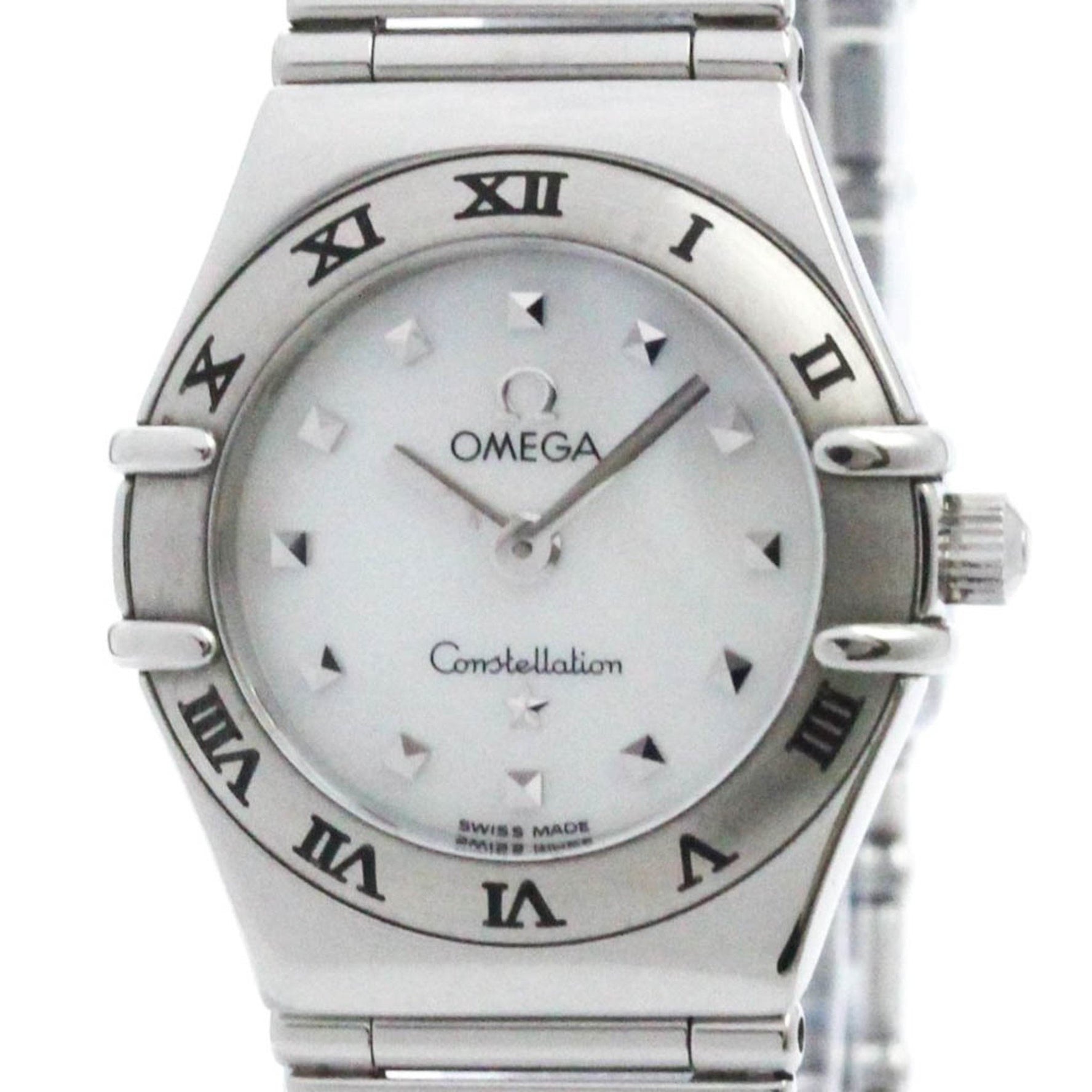 Polished OMEGA Constellation My Choice MOP Quartz Ladies Watch 1571.71