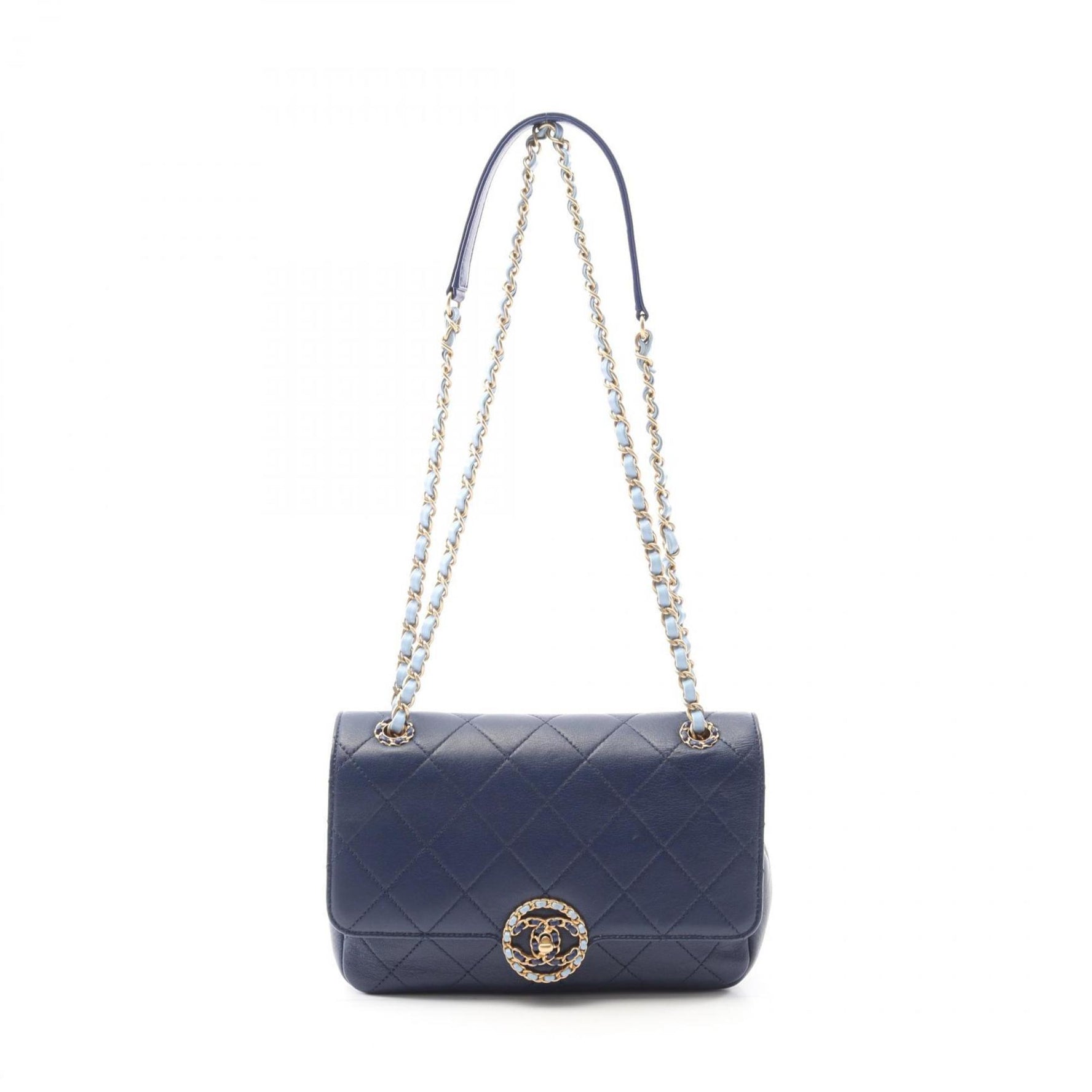 CHANEL Matelasse Shoulder Bag, Lambskin Leather