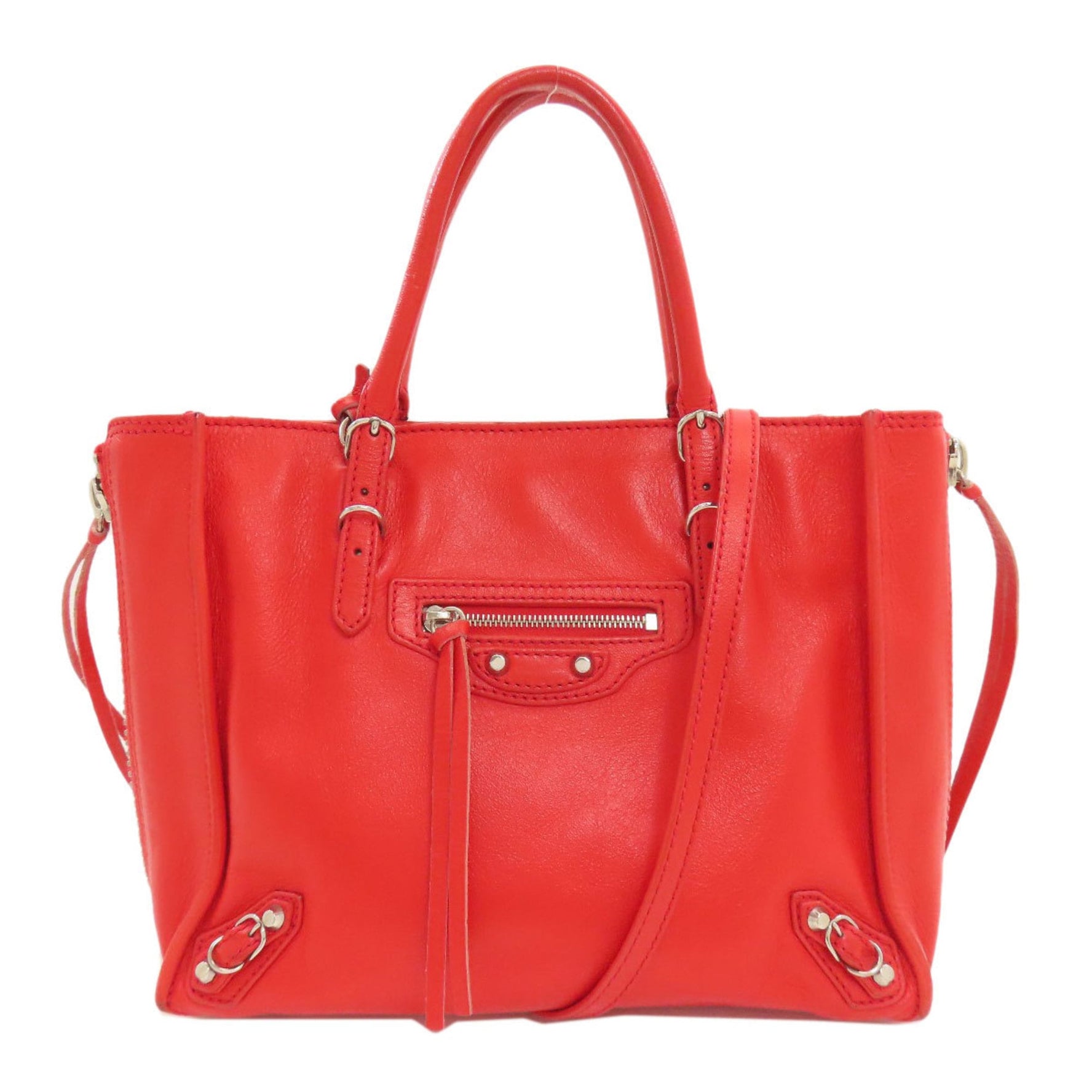 Balenciaga Paper Mini Handbag in Calfskin Leather