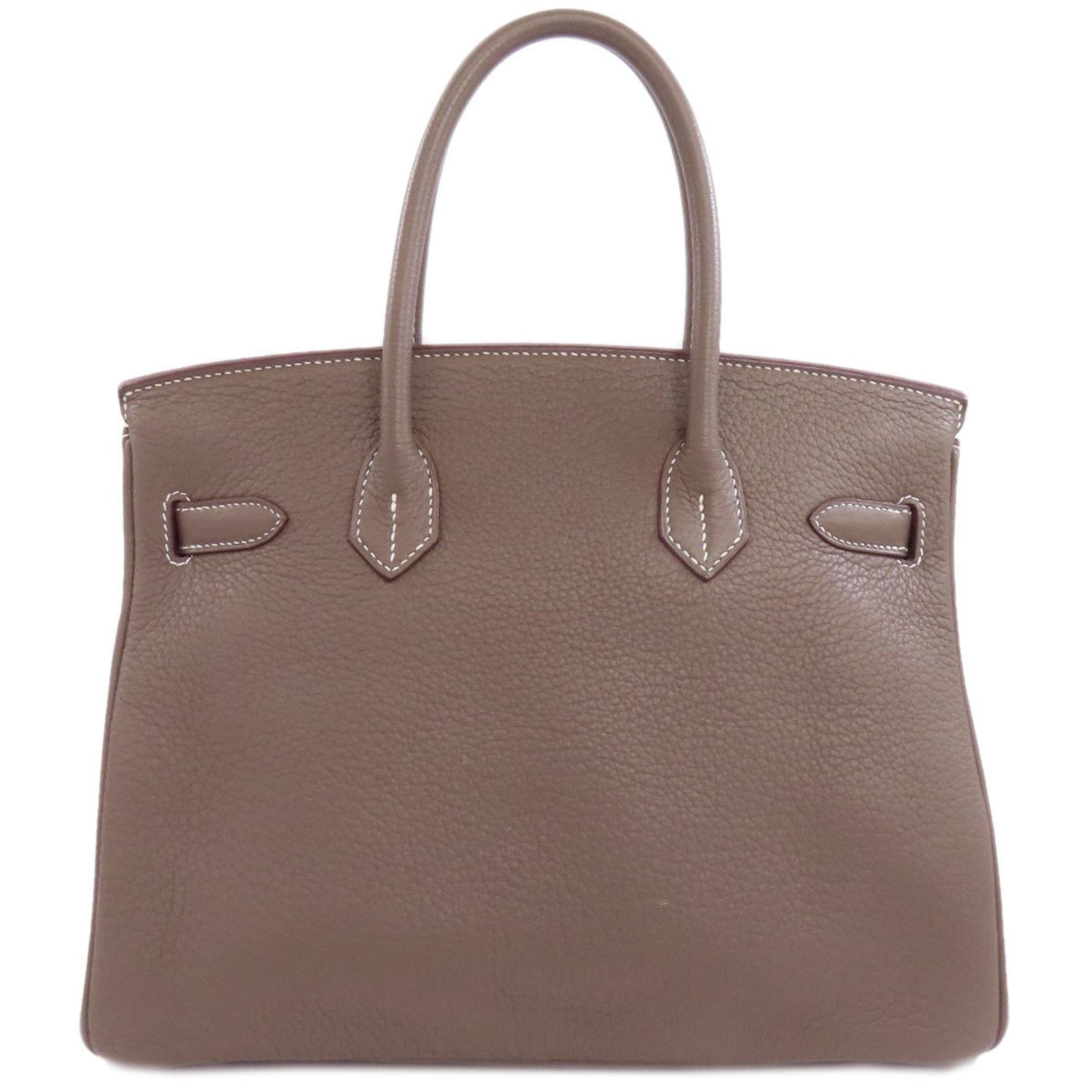 Hermes Birkin 30 Etoupe Handbag Taurillon
