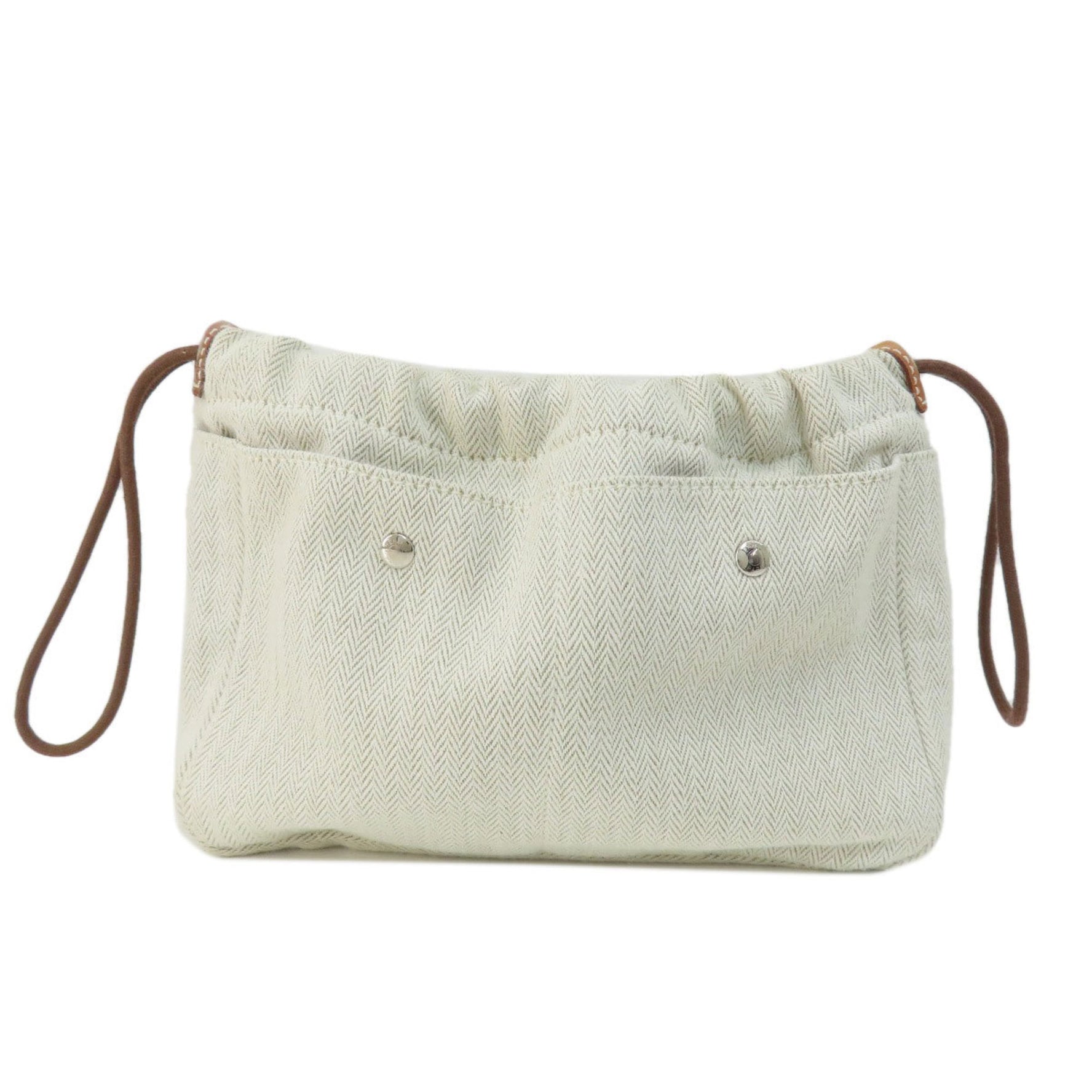 Hermes Fourbi 20 Toile Chevron