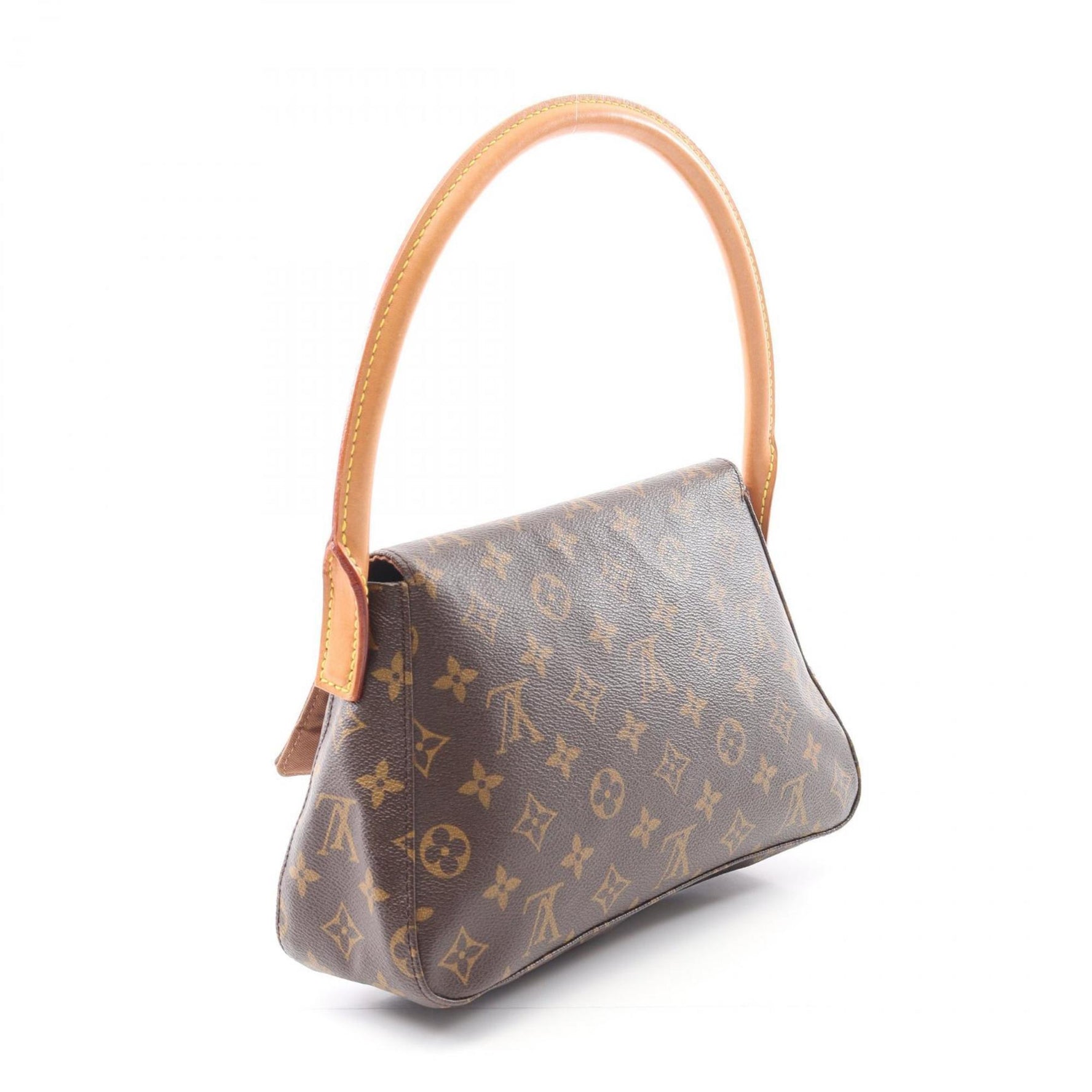 Louis Vuitton Mini Looping Handbag, Coated Canvas and Leather, Monogram