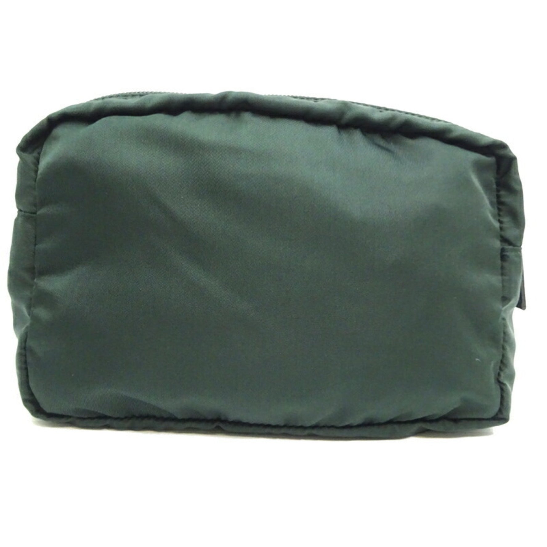 Prada pouch nylon pouch, dark green