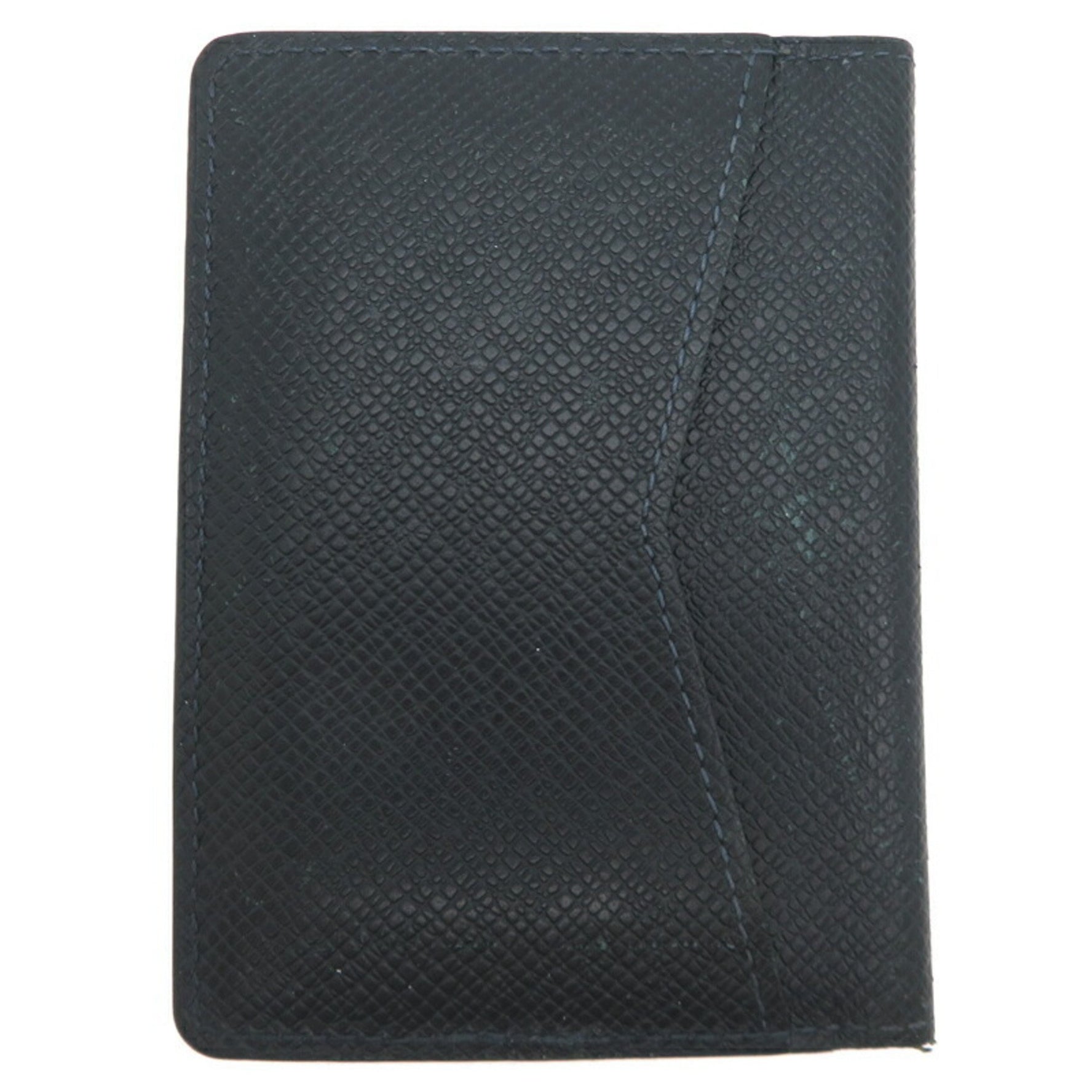Louis Vuitton Organizer de Poche Card Case Taiga Blue Marine