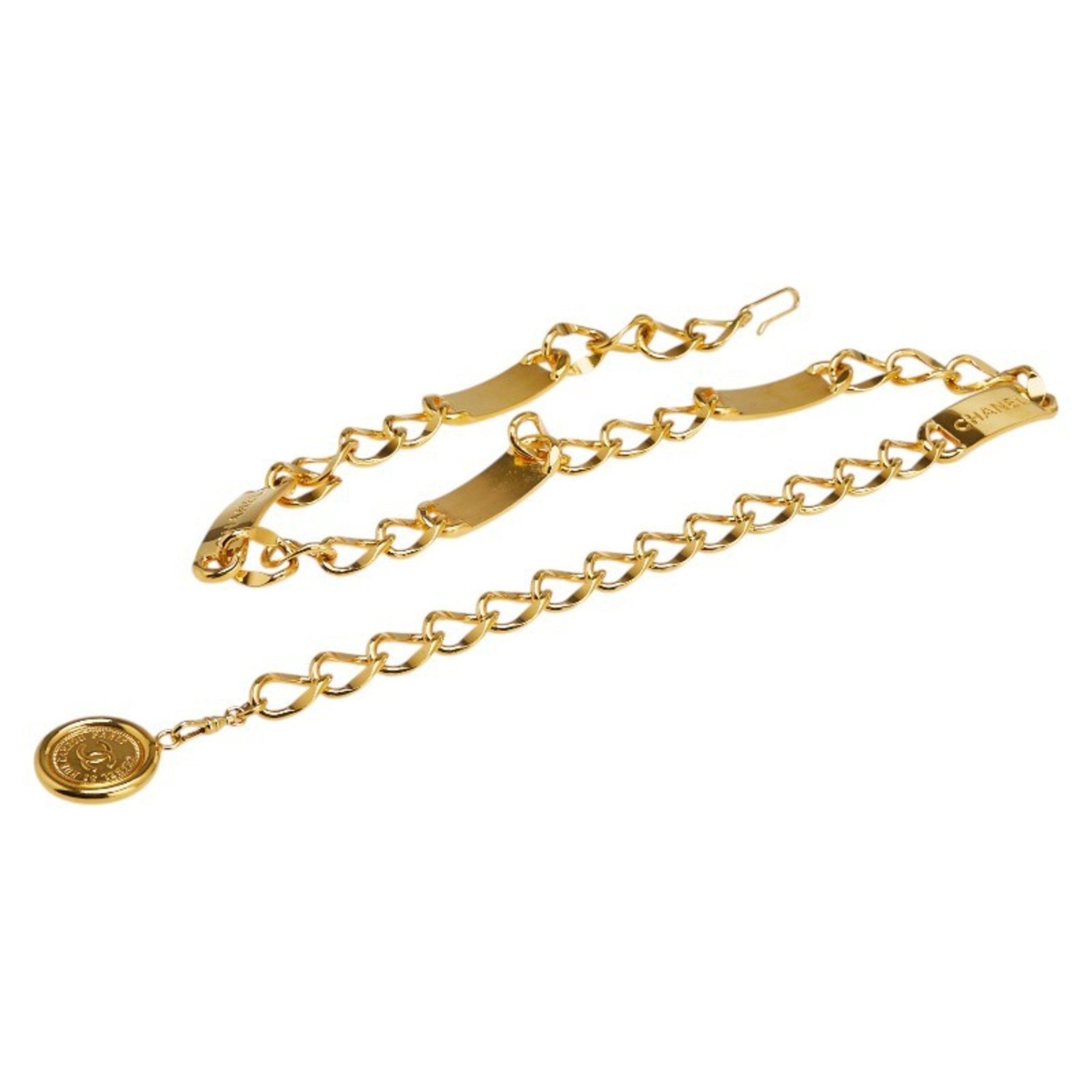 CHANEL 31 RUE CAMBON Cambon Chain Belt, Plated