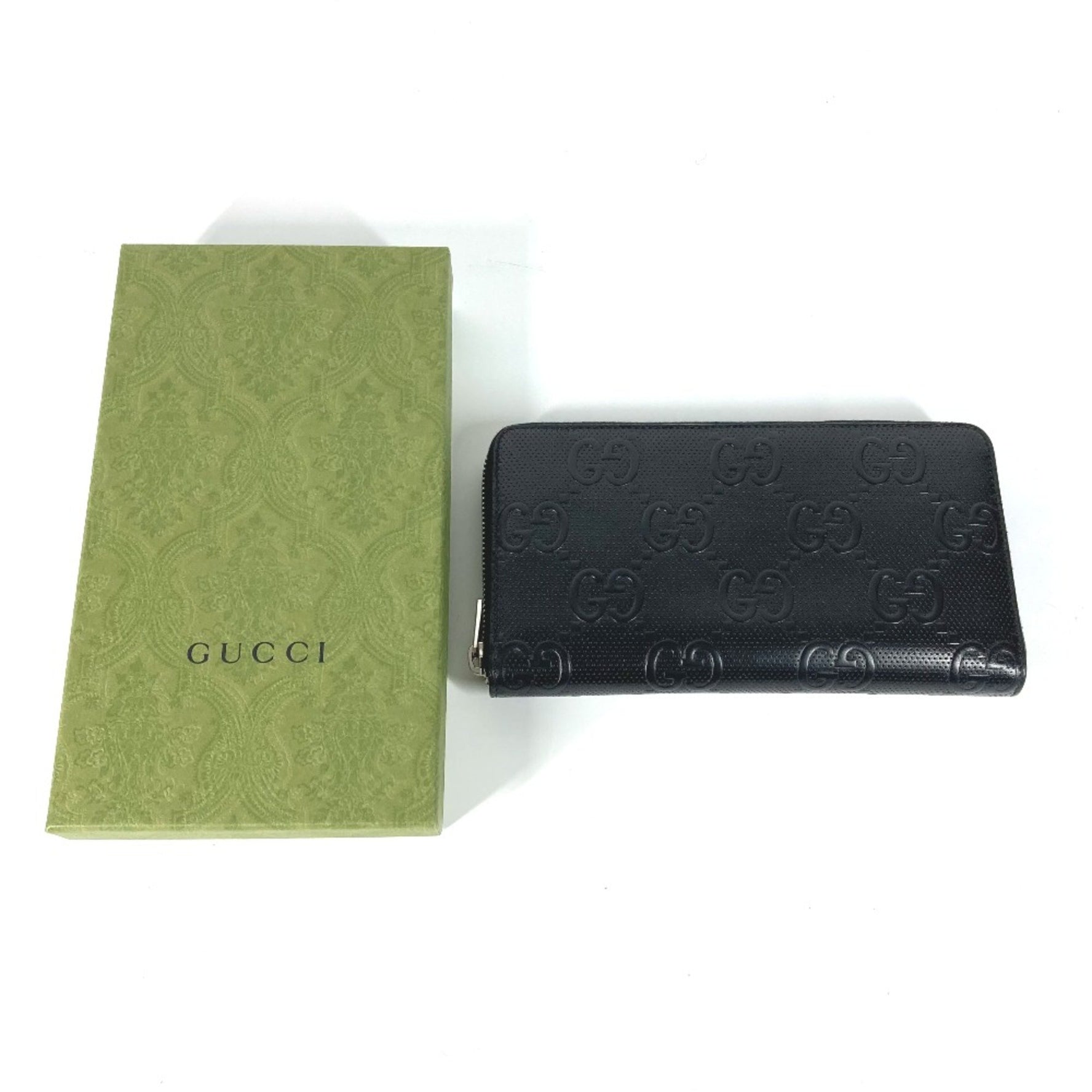 Gucci GG embossed long wallet Organizer Zip Around Long Wallet