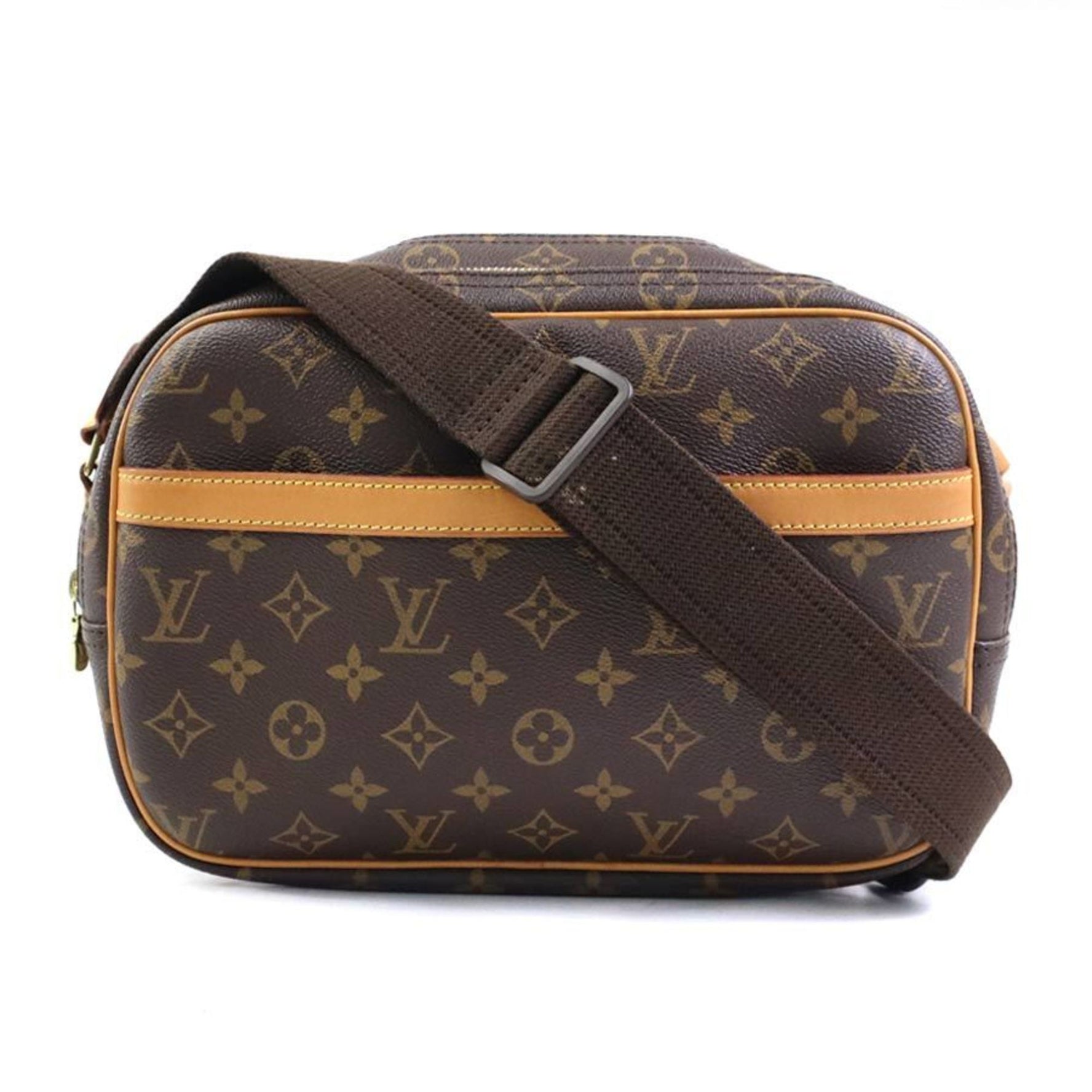 Louis Vuitton Shoulder Bag Monogram Reporter PM Canvas Men's