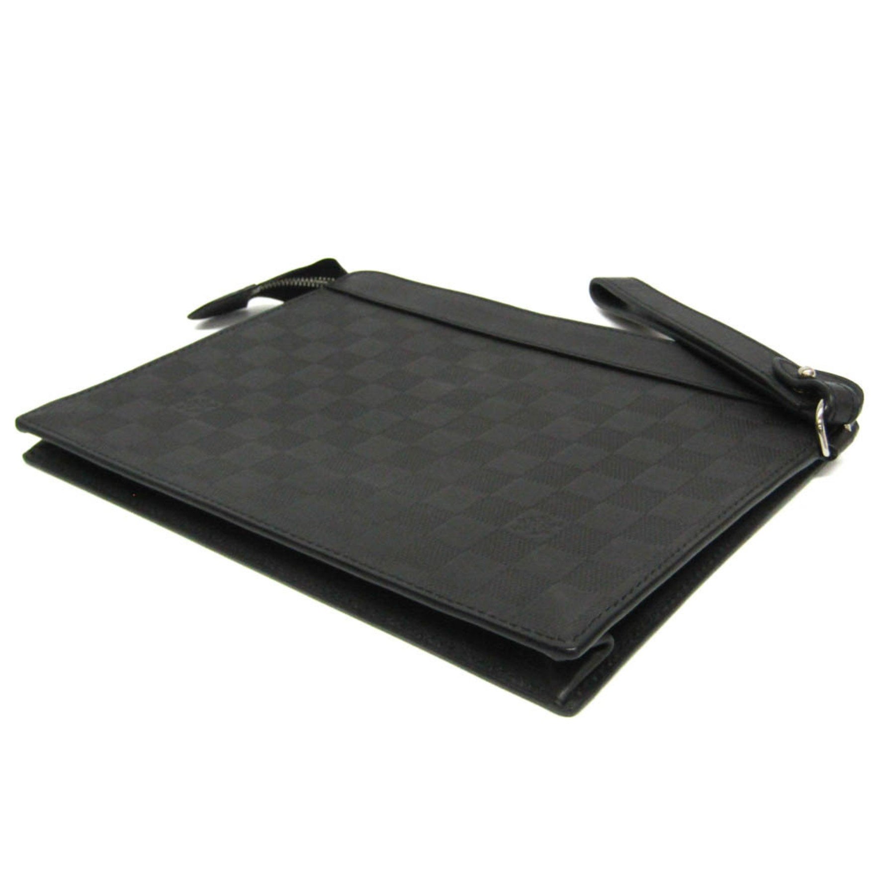 Louis Vuitton Damier Infini Stand Pouch Clutch Bag