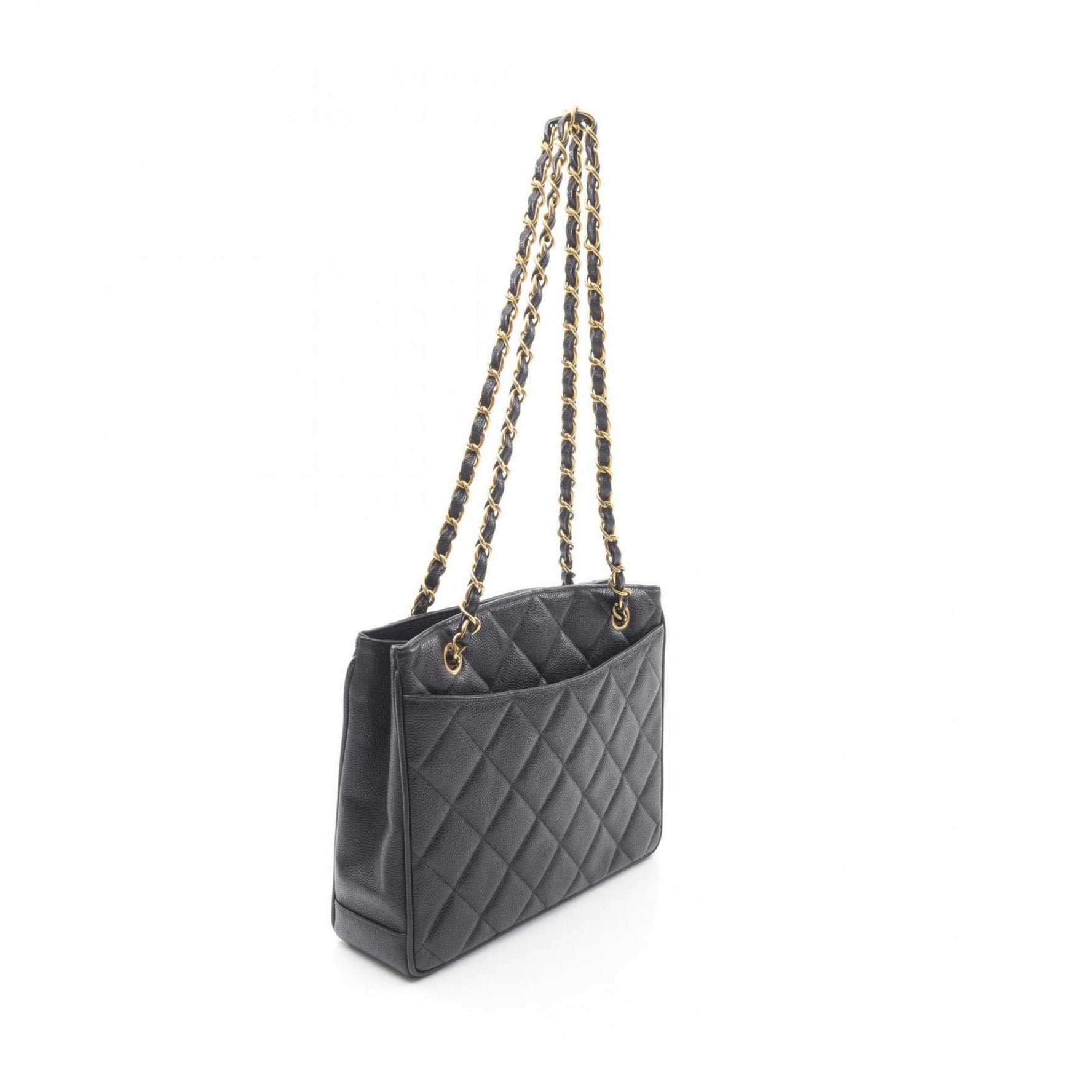 CHANEL Matelasse Shoulder Bag in Caviar (Grained Calfskin)