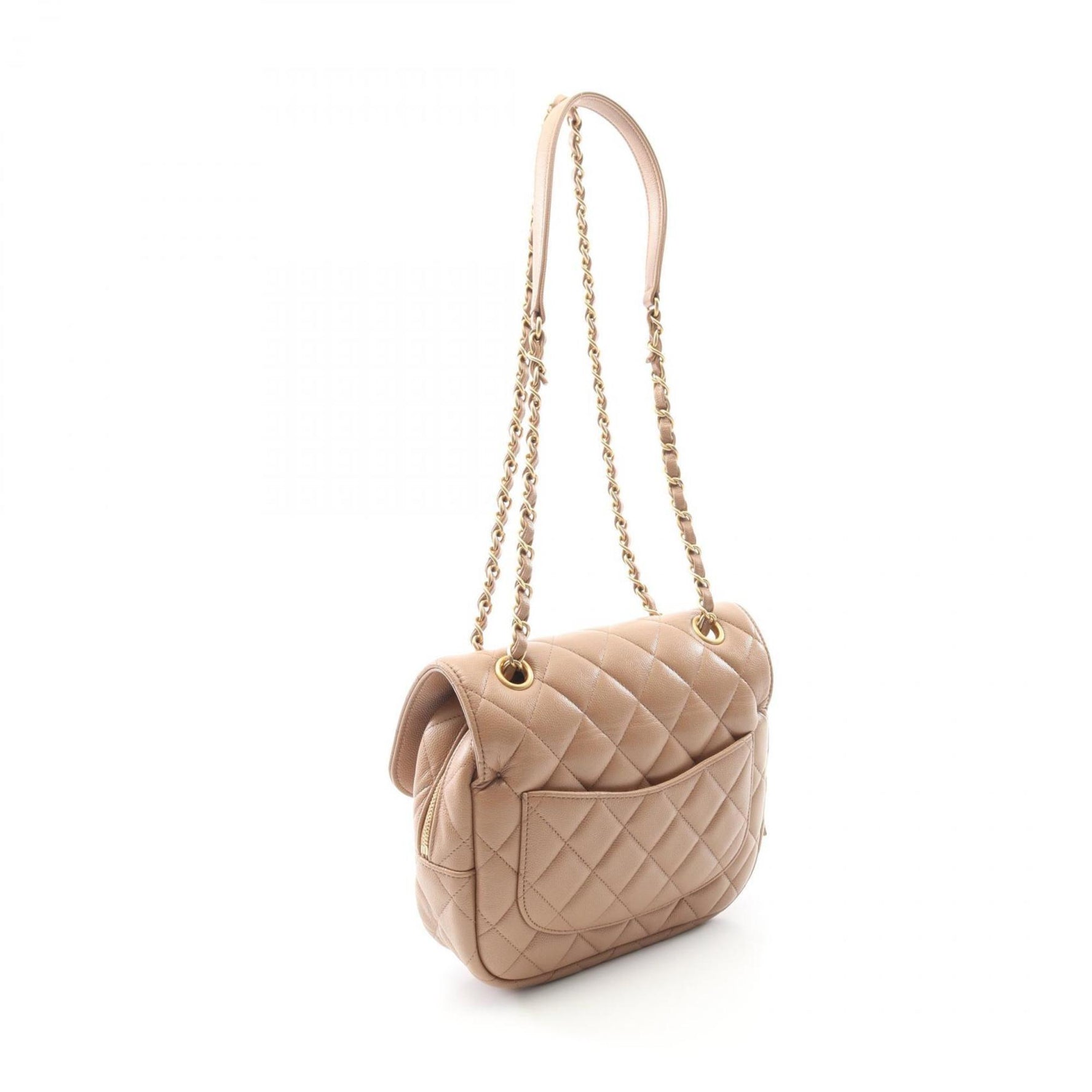 CHANEL Matelasse Shoulder Bag in Calfskin Leather