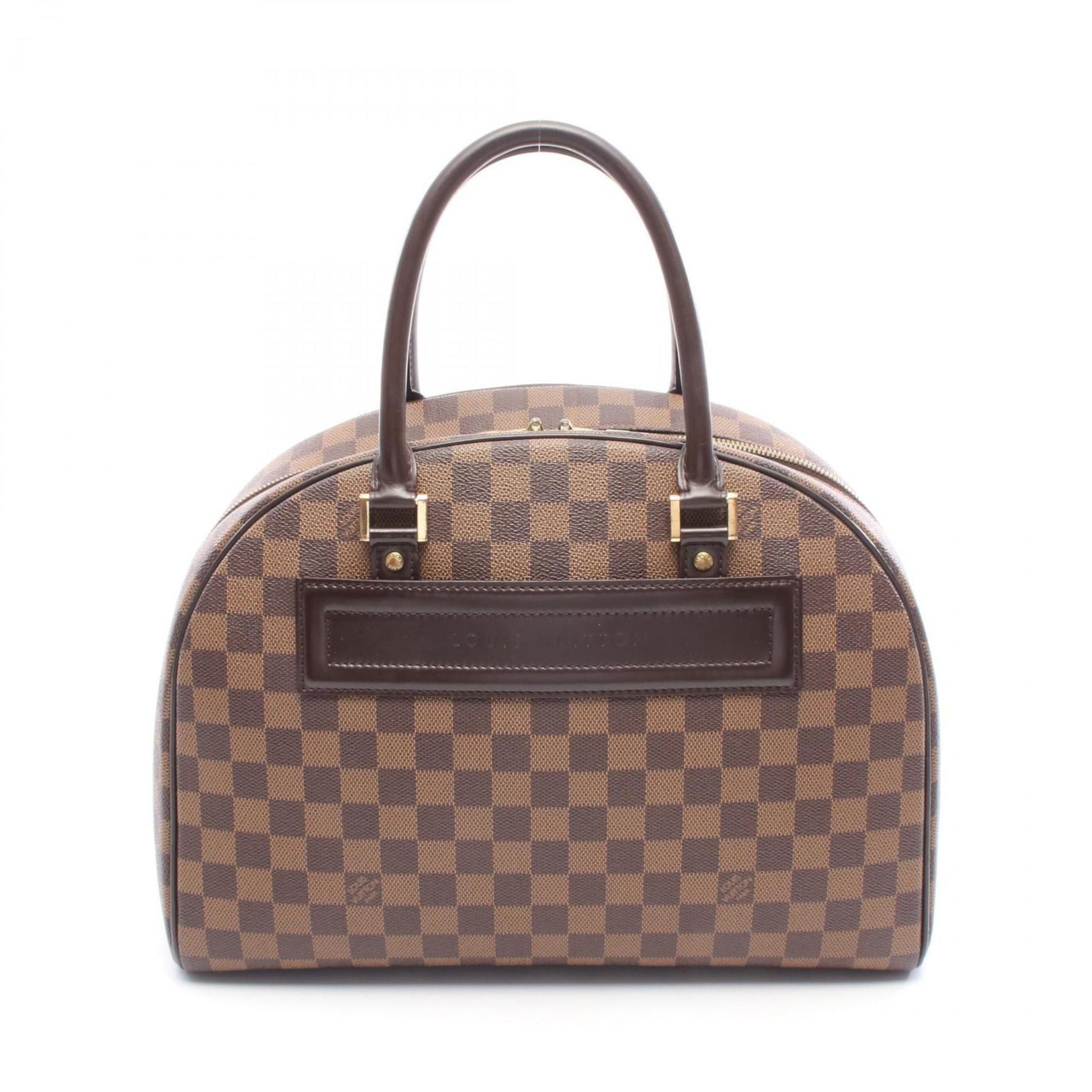 Louis Vuitton Nolita Damier Ebene Handbag, Coated Canvas and Leather