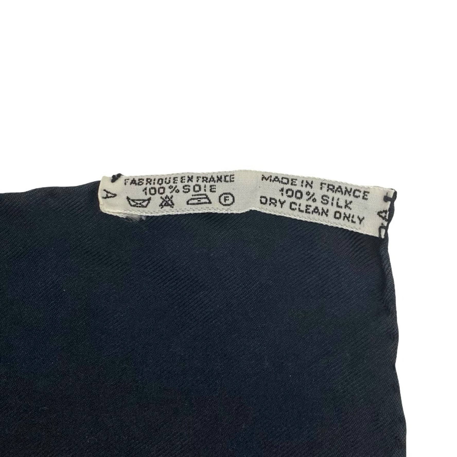 HERMES Vintage Carré 90 "Qu'Importe Le Flacon" Perfume Bottle Silk Scarf Black Multicolor