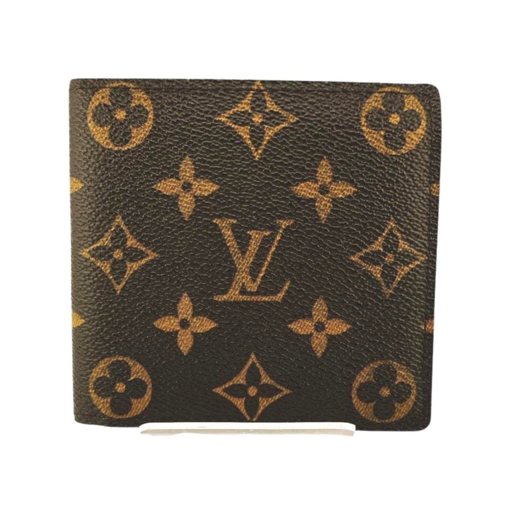 Louis Vuitton Bi-fold wallet Monogram Marco with coin purse canvas