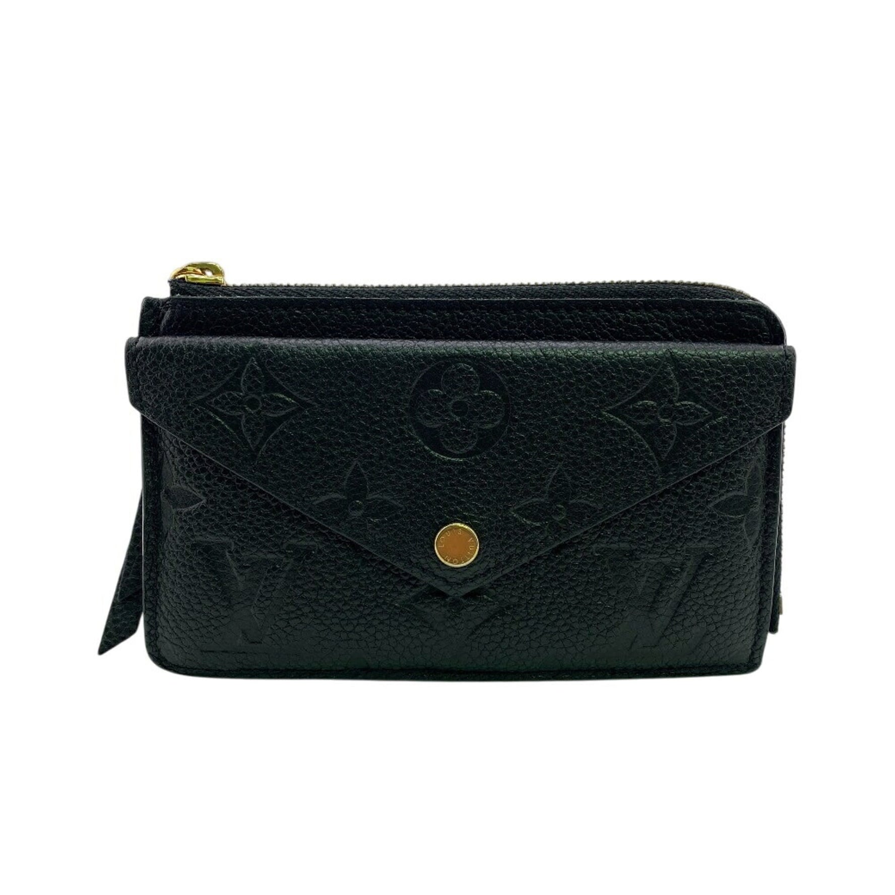 LOUIS VUITTON Porte Carte Recto Verso Card Case Compact Monogram Empreinte Unisex