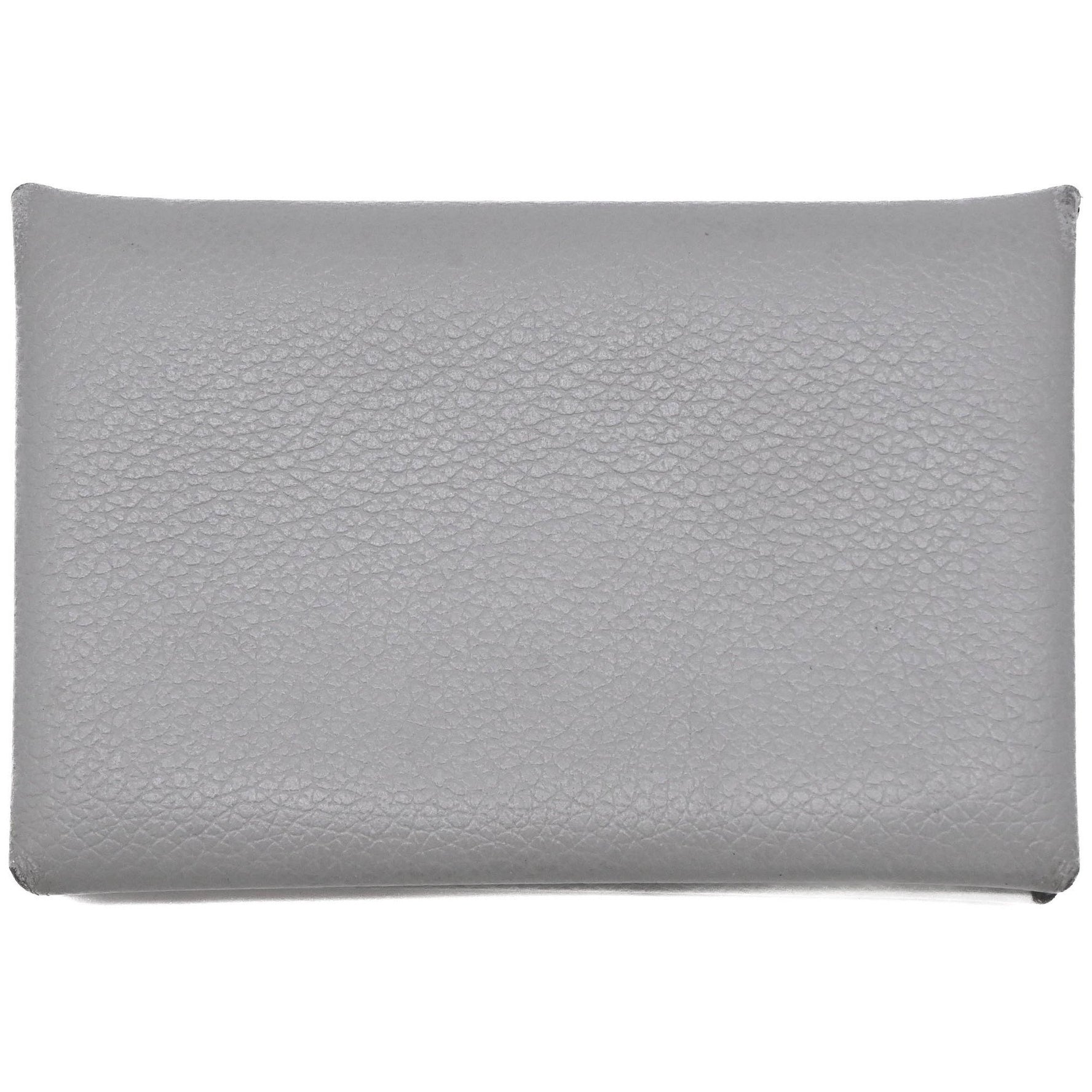 HERMES CALVI Men's Evercolor Leather Wallet/Coin Case #W Chevre Mysore Business Card