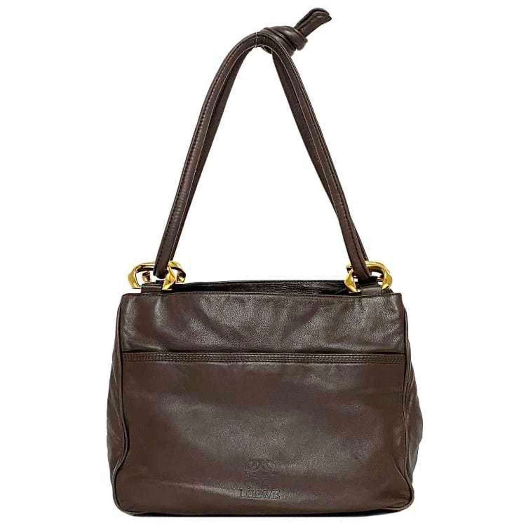 LOEWE Shoulder Bag Anagram Leather Nappa Ladies
