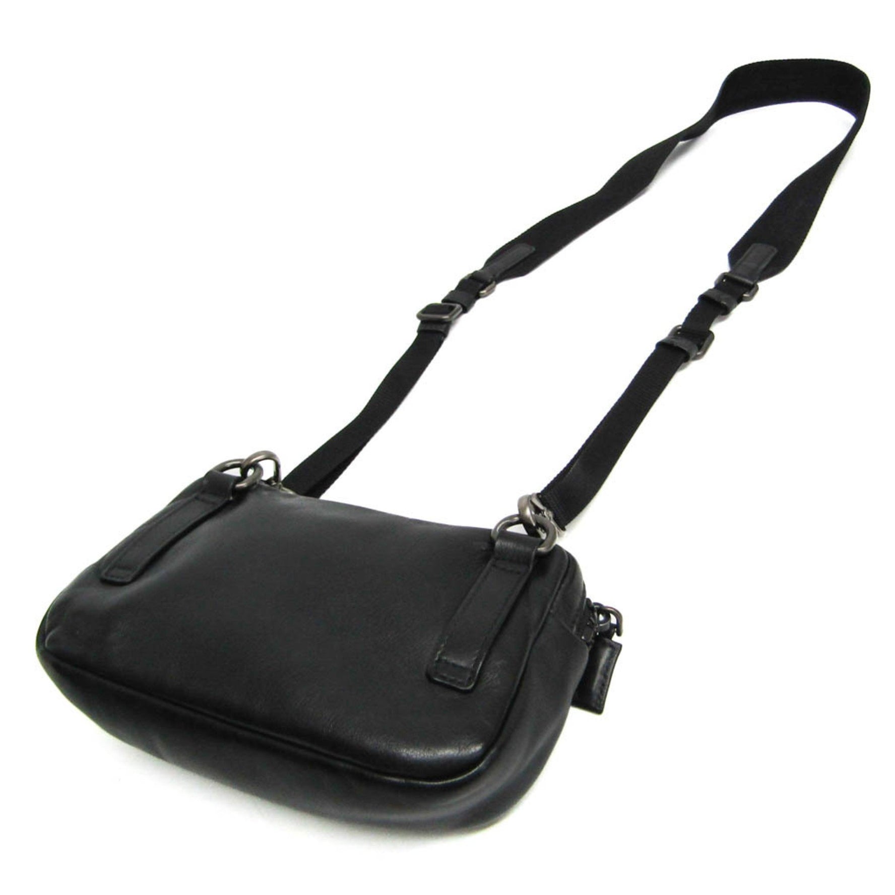 Prada Men,Women Leather Shoulder Bag