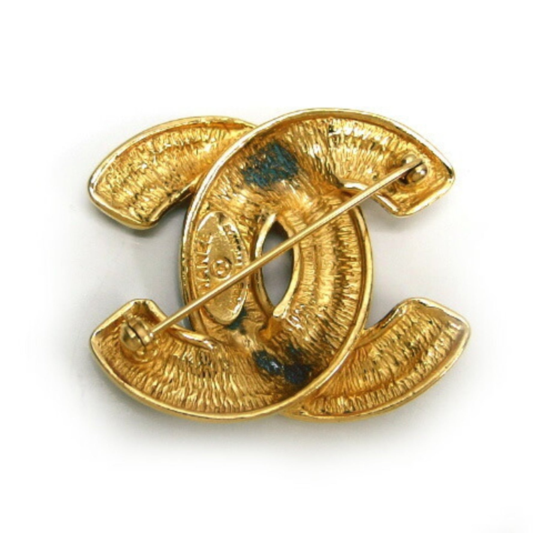 Chanel Cocomark Matelasse Brooch