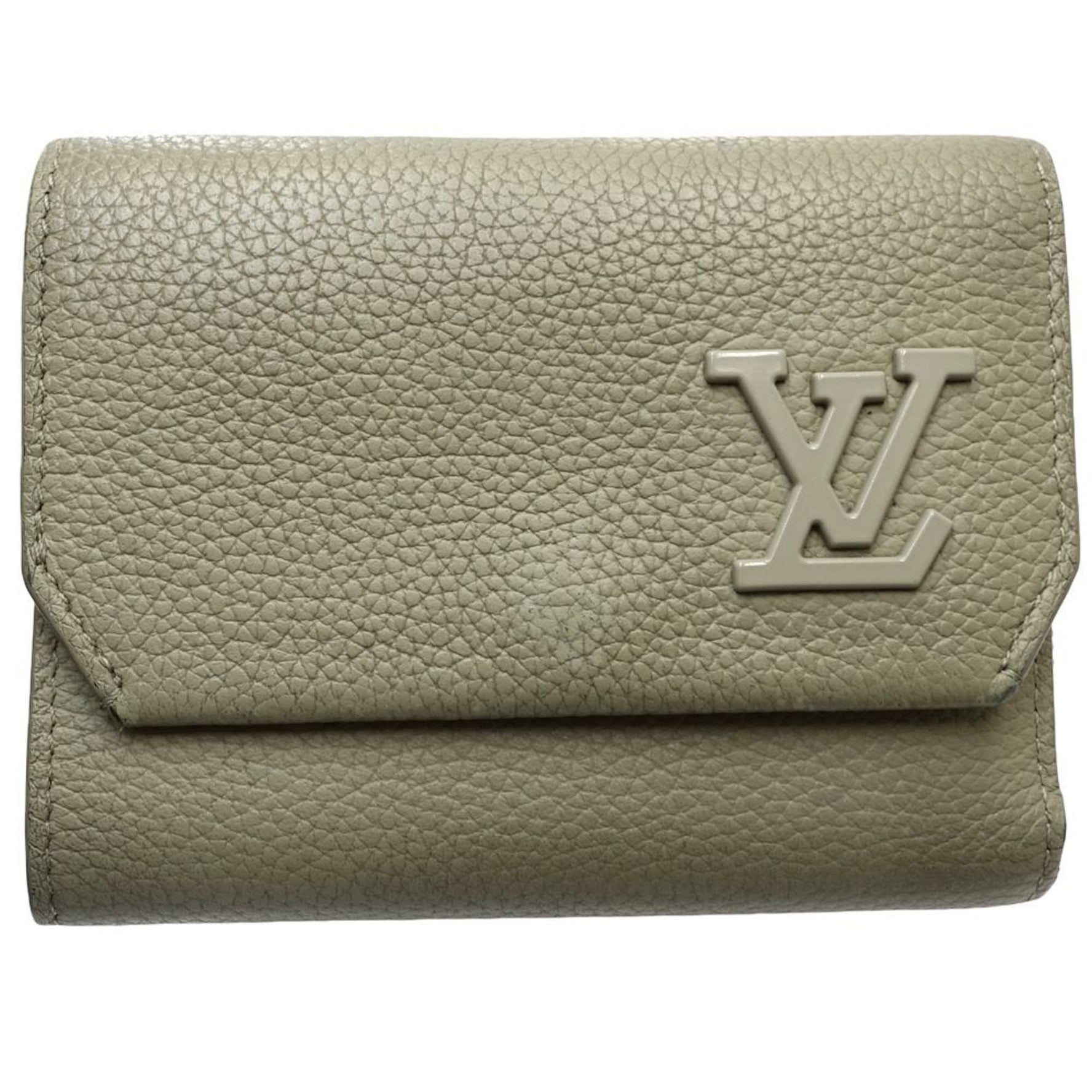 Louis Vuitton Tri-fold Wallet Portefeuille Pilot Aerogram Sage