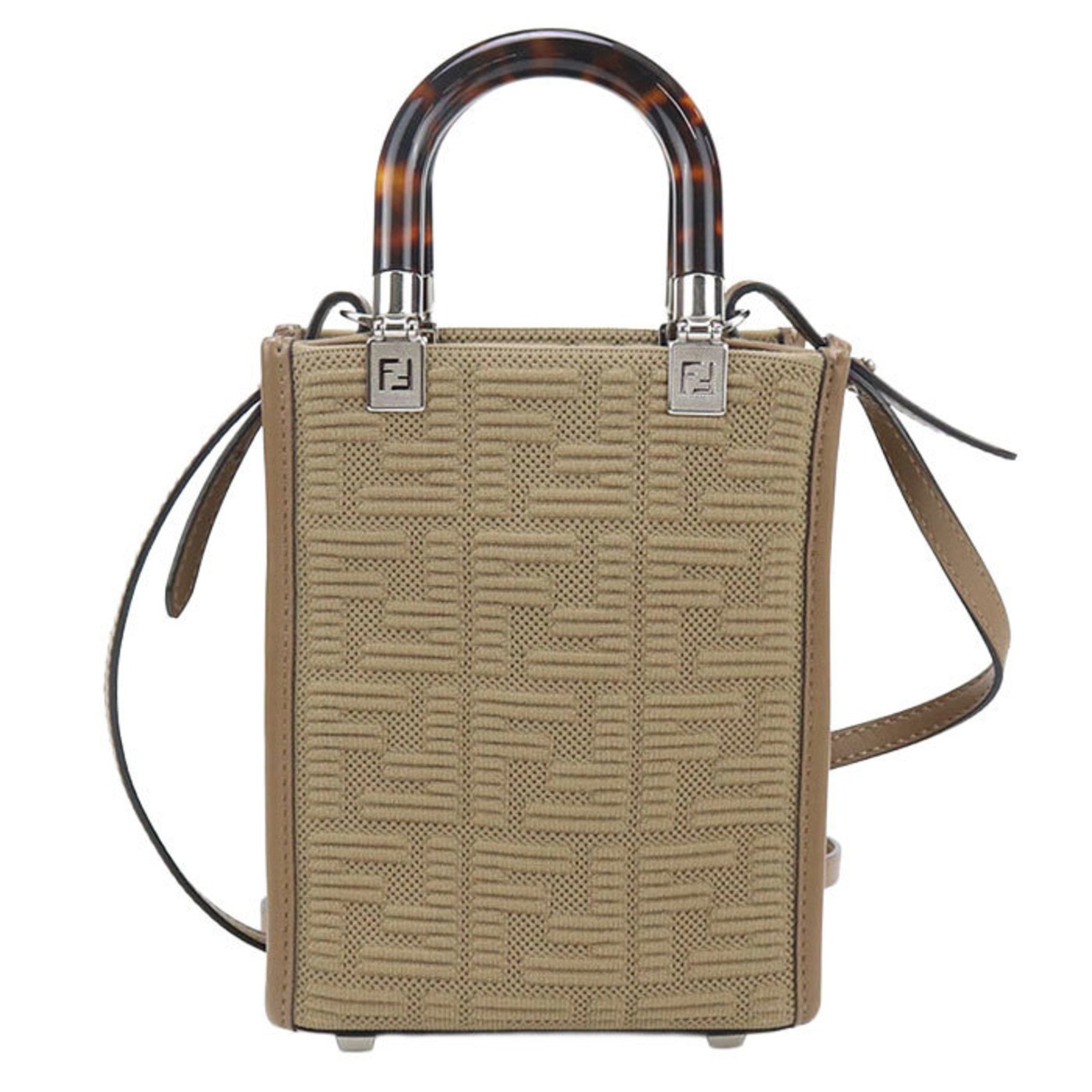 FENDI Sunshine Shopper Mini Tote Bag