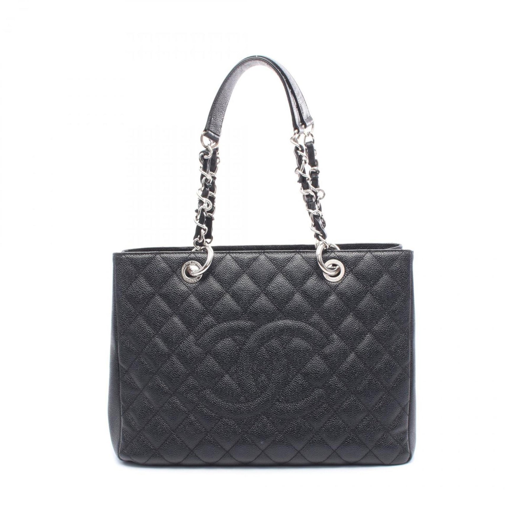 CHANEL Matelasse Grand Shopping GST Tote Bag in Grained Calfskin Leather