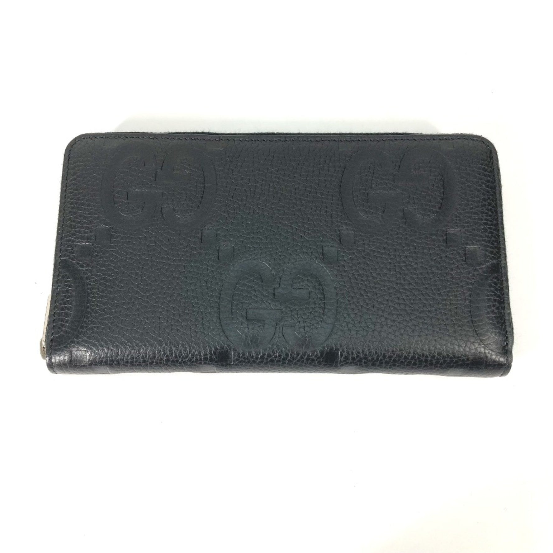 Gucci Jumbo GG Zip Around Long Wallet