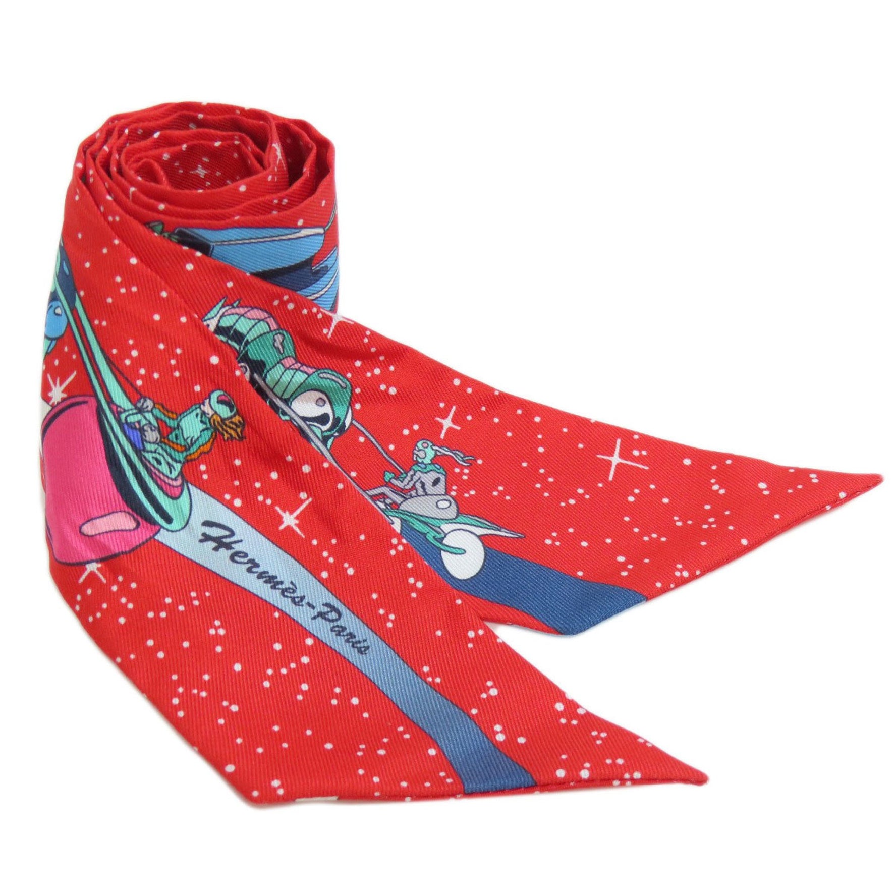 Hermes Twilly Scarf Silk