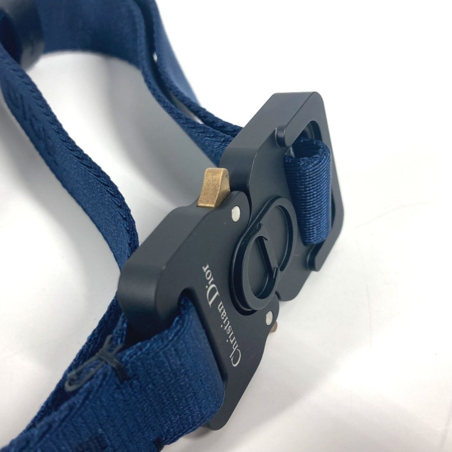 Christian Dior Dior CD logo roller gacha belt accessory canvas