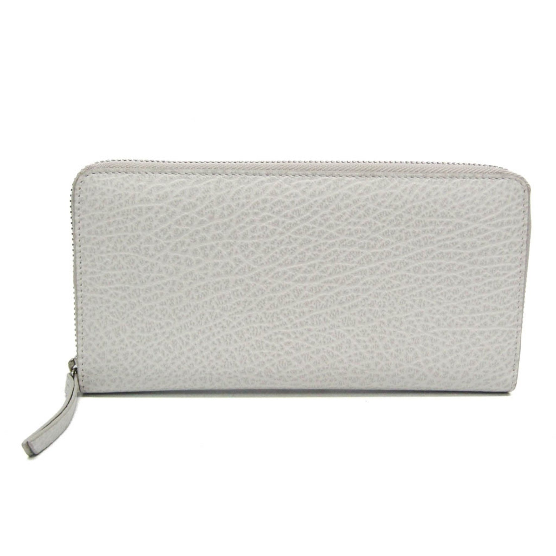 Maison Margiela Men,Women Leather Long Wallet (bi-fold) White