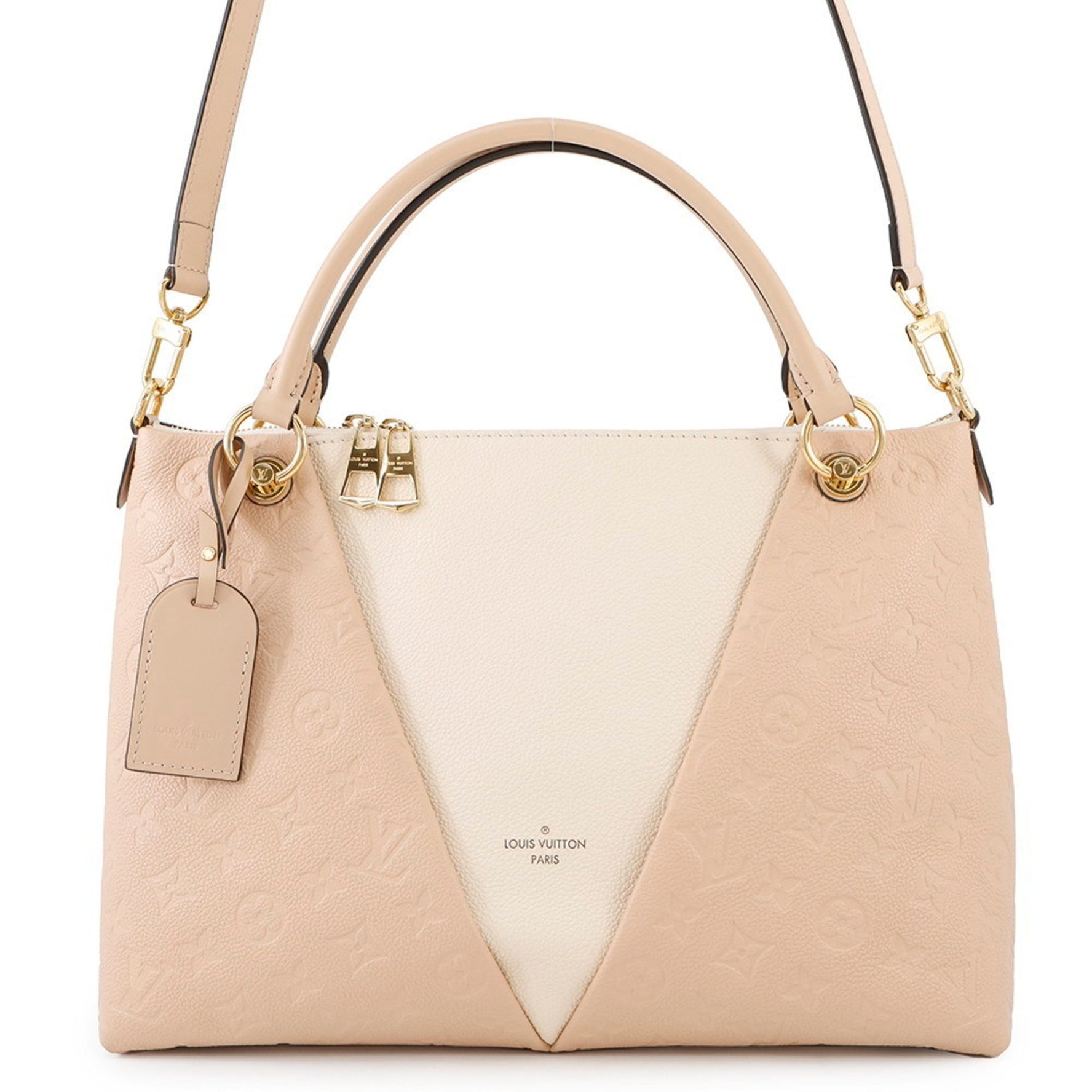 Louis Vuitton Monogram Empreinte V Tote MM Bag, shoulder bag