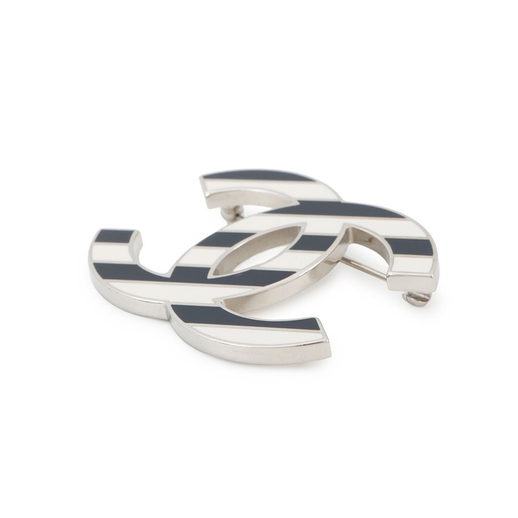 Chanel Brooch Coco Mark Border