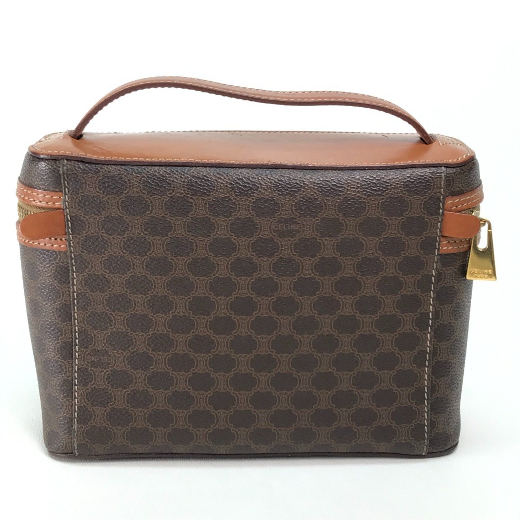 CELINE Macadam Bag Hand Bag Vanity bag