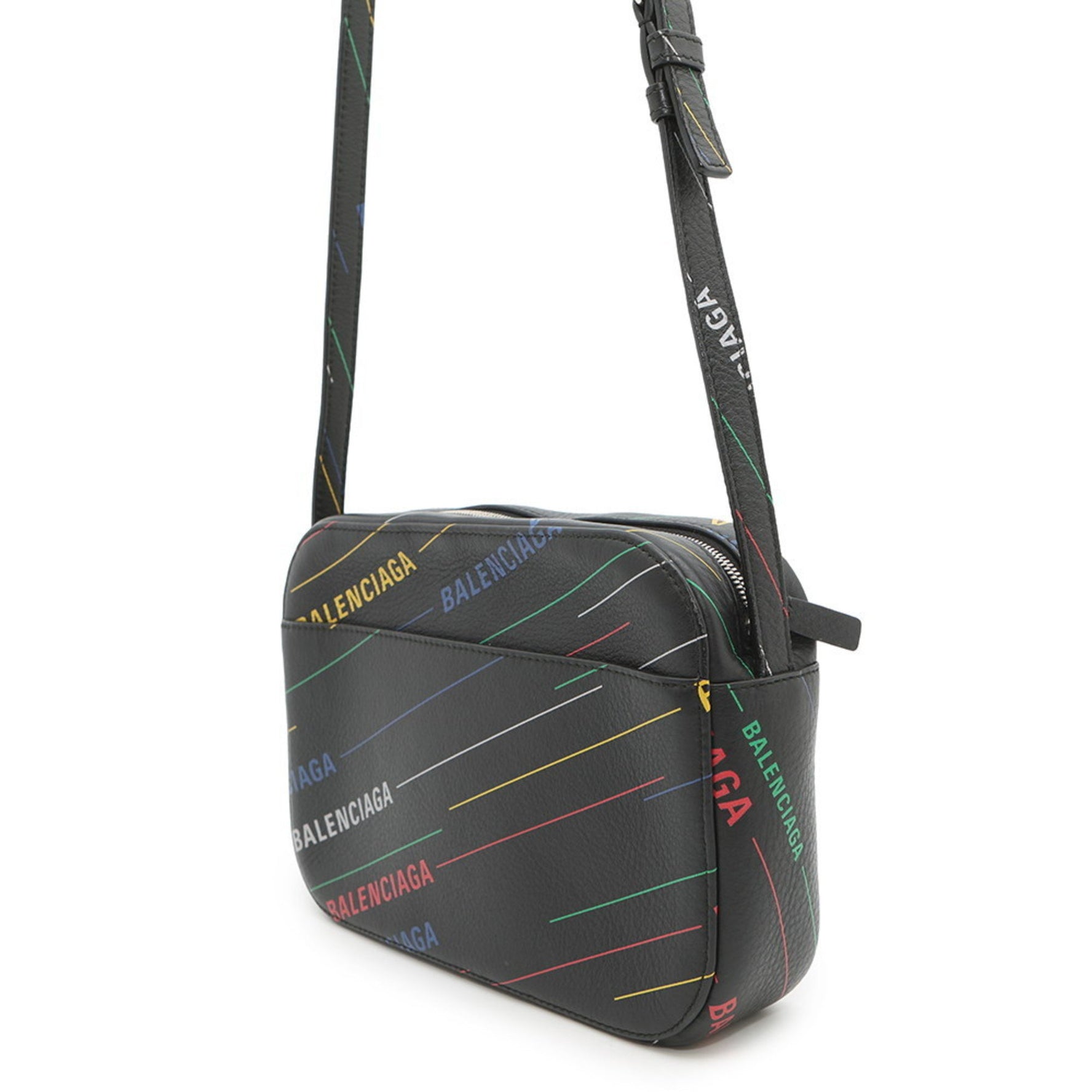 Balenciaga Shoulder Bag Camera Leather