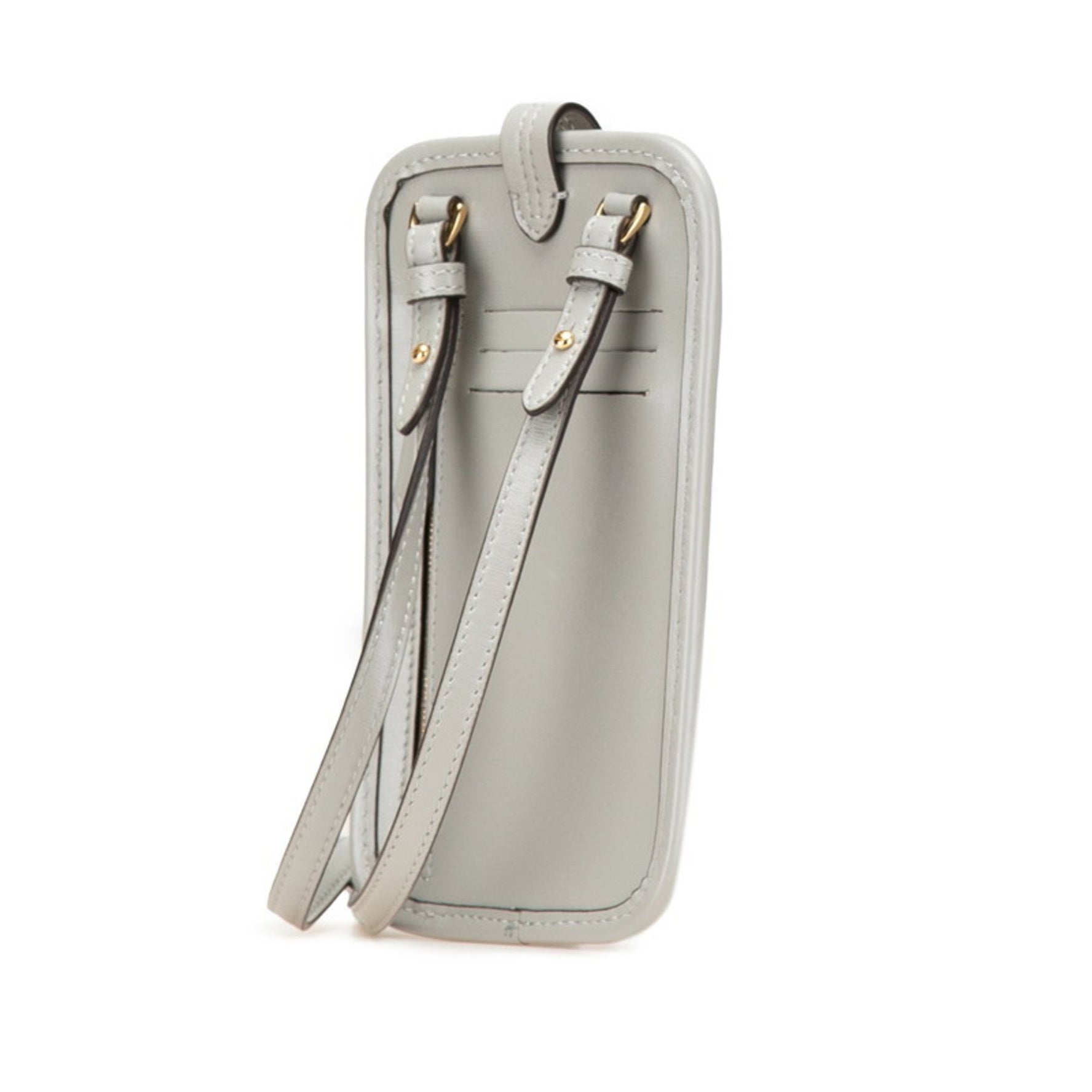 Fendi Phone Holder Pouch Shoulder Bag Leather