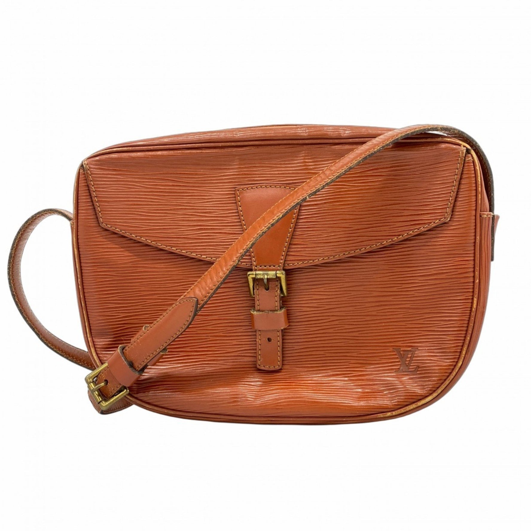 Louis Vuitton Epi Leather Shoulder Bag, Jeune Fille, Kenya Brown