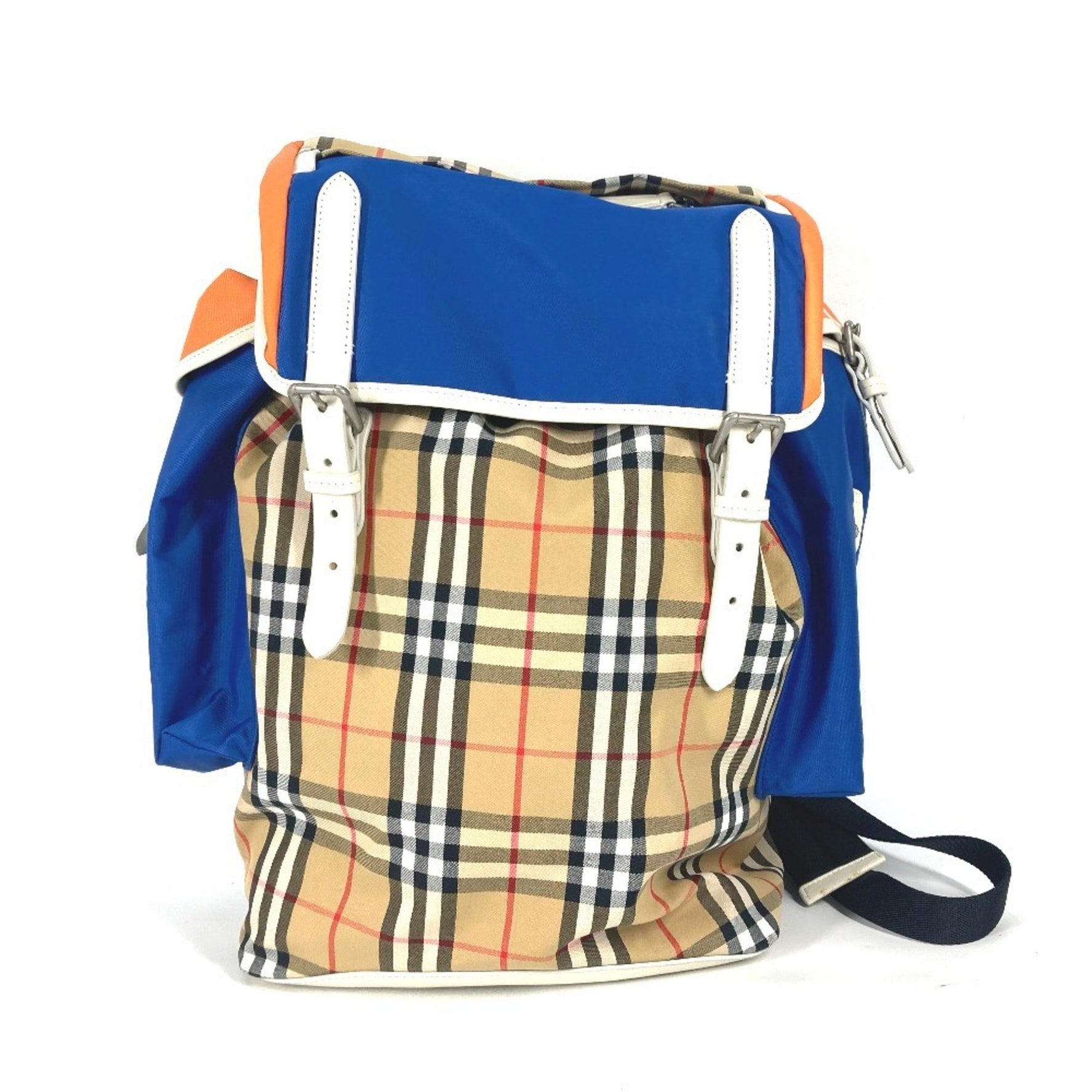 Burberry Bag Backpack Backpack Orange x blue