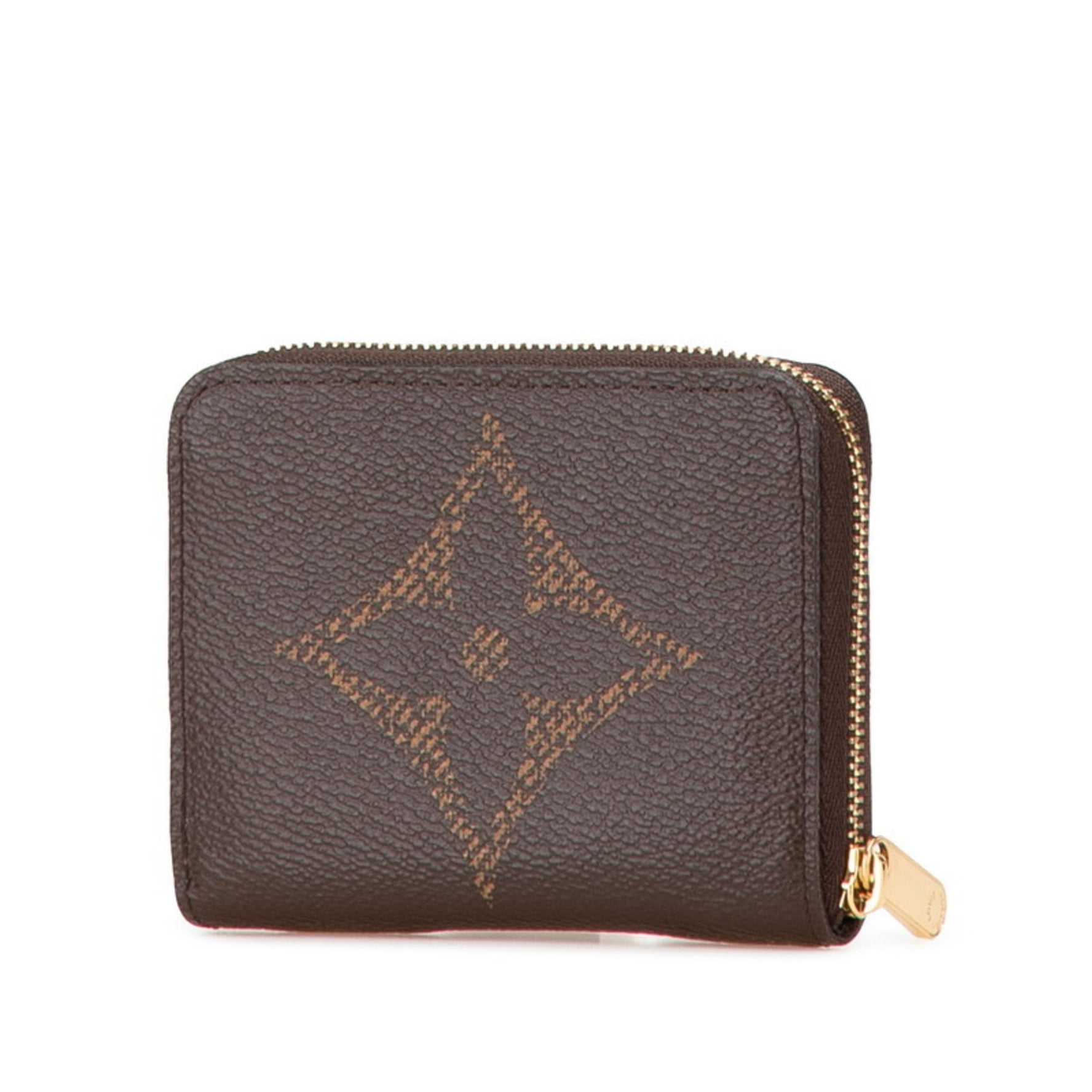 Louis Vuitton Monogram Giant Zippy Coin Purse Case PVC Plated