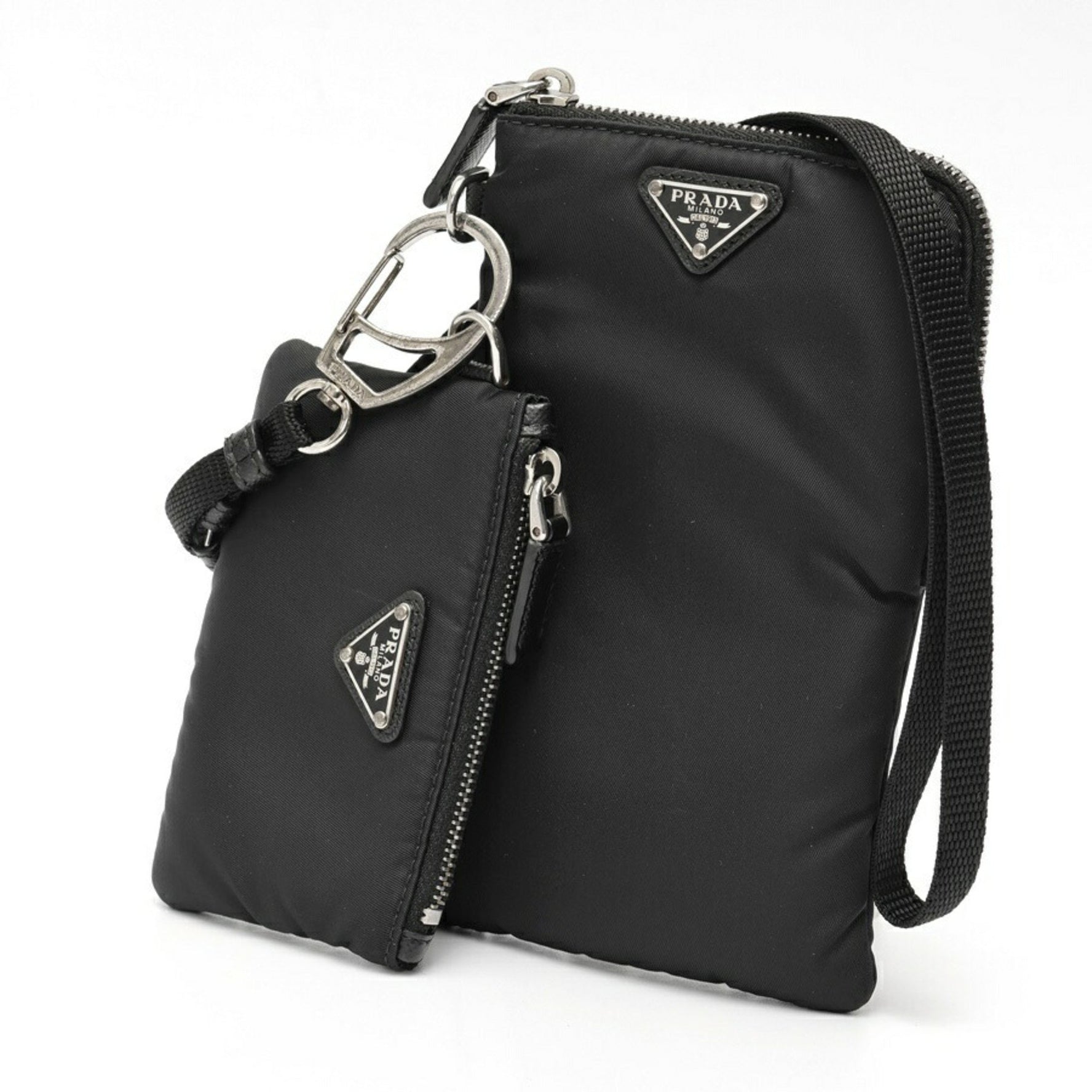 PRADA Re-Nylon Neck Pouch Phone Nylon
