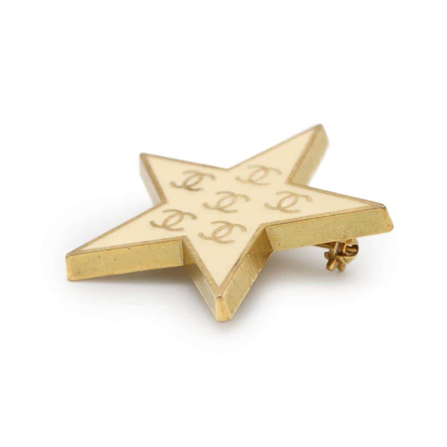 Chanel Brooch Star Metal