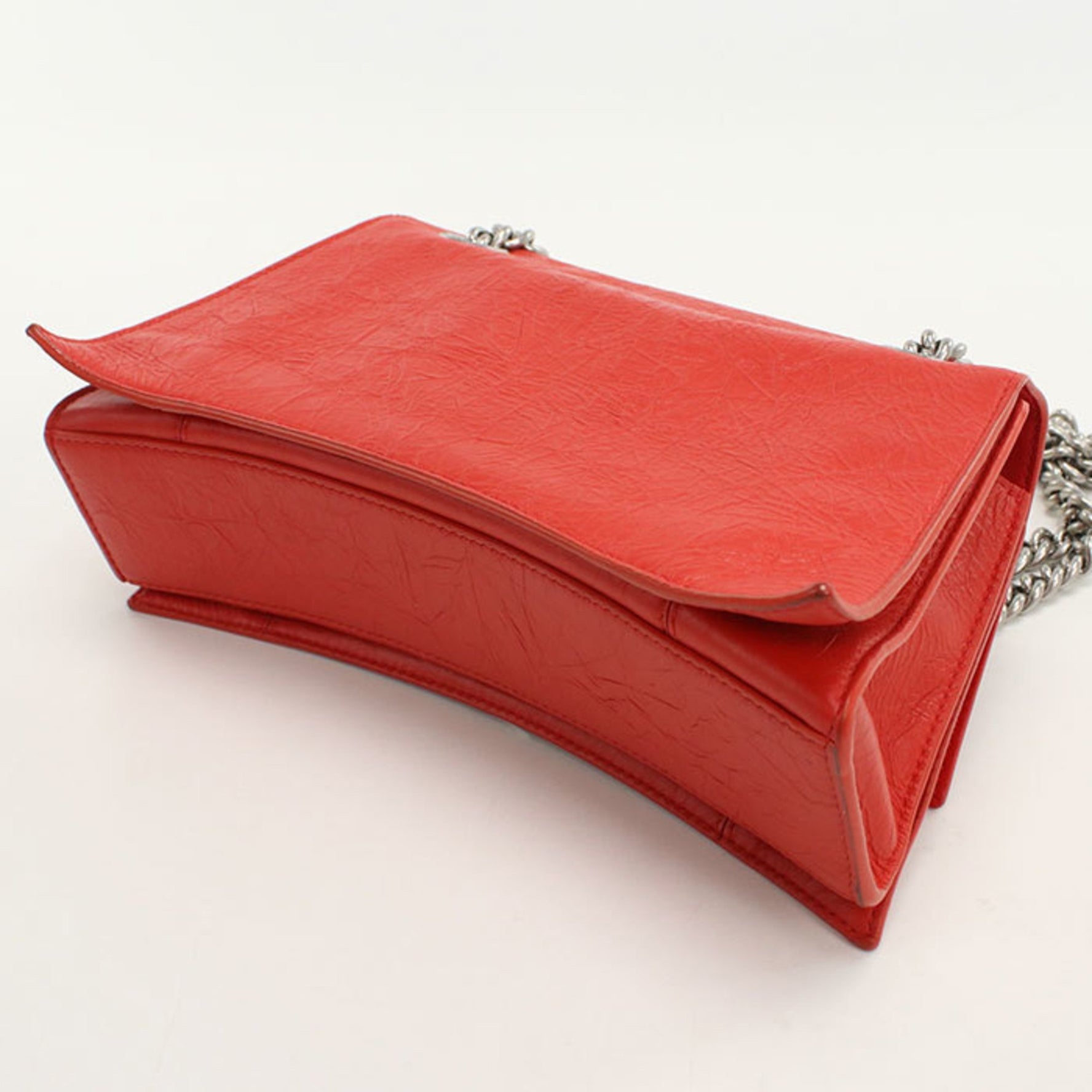 BALENCIAGA Shoulder Bag Chain Red