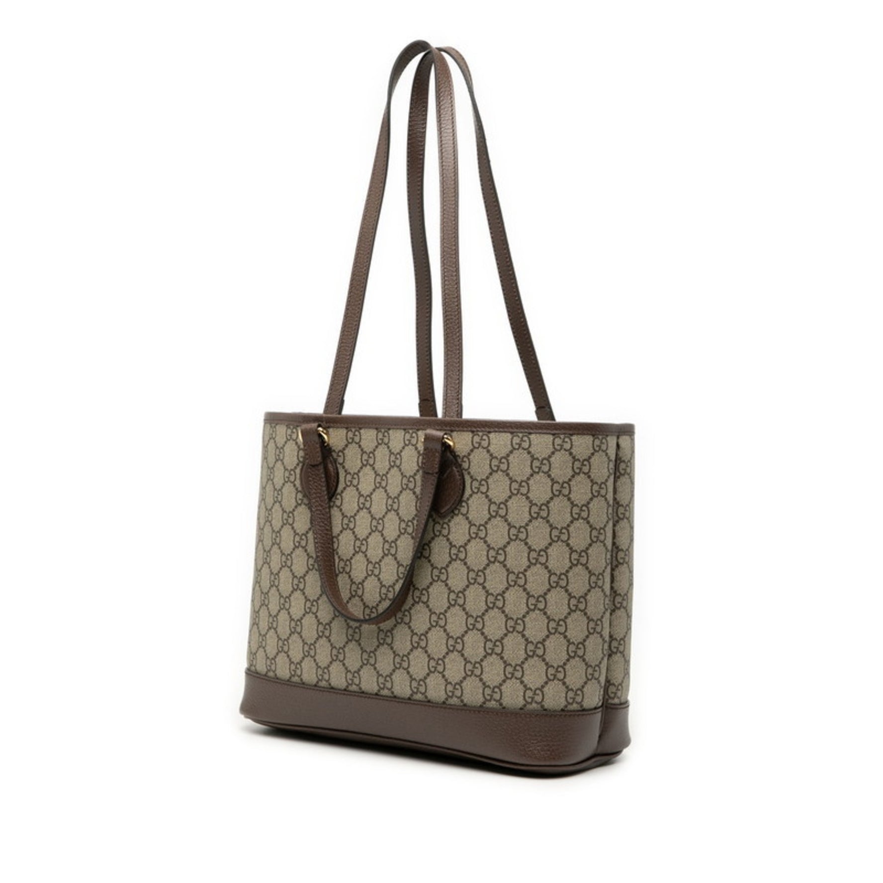 Gucci GG Supreme Tote Bag Leather