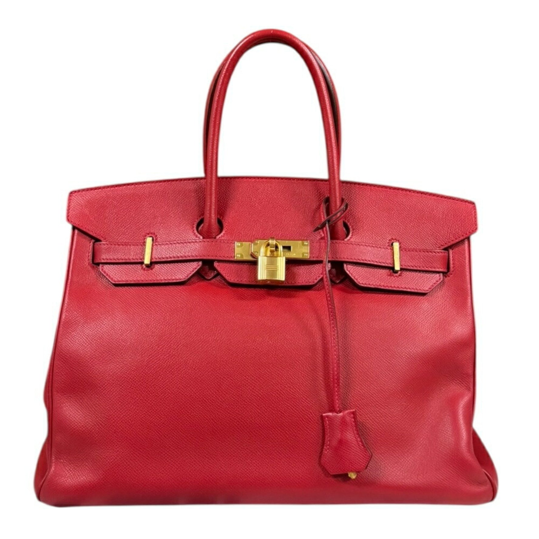 Hermes Birkin 35 handbag, Epsom leather, red