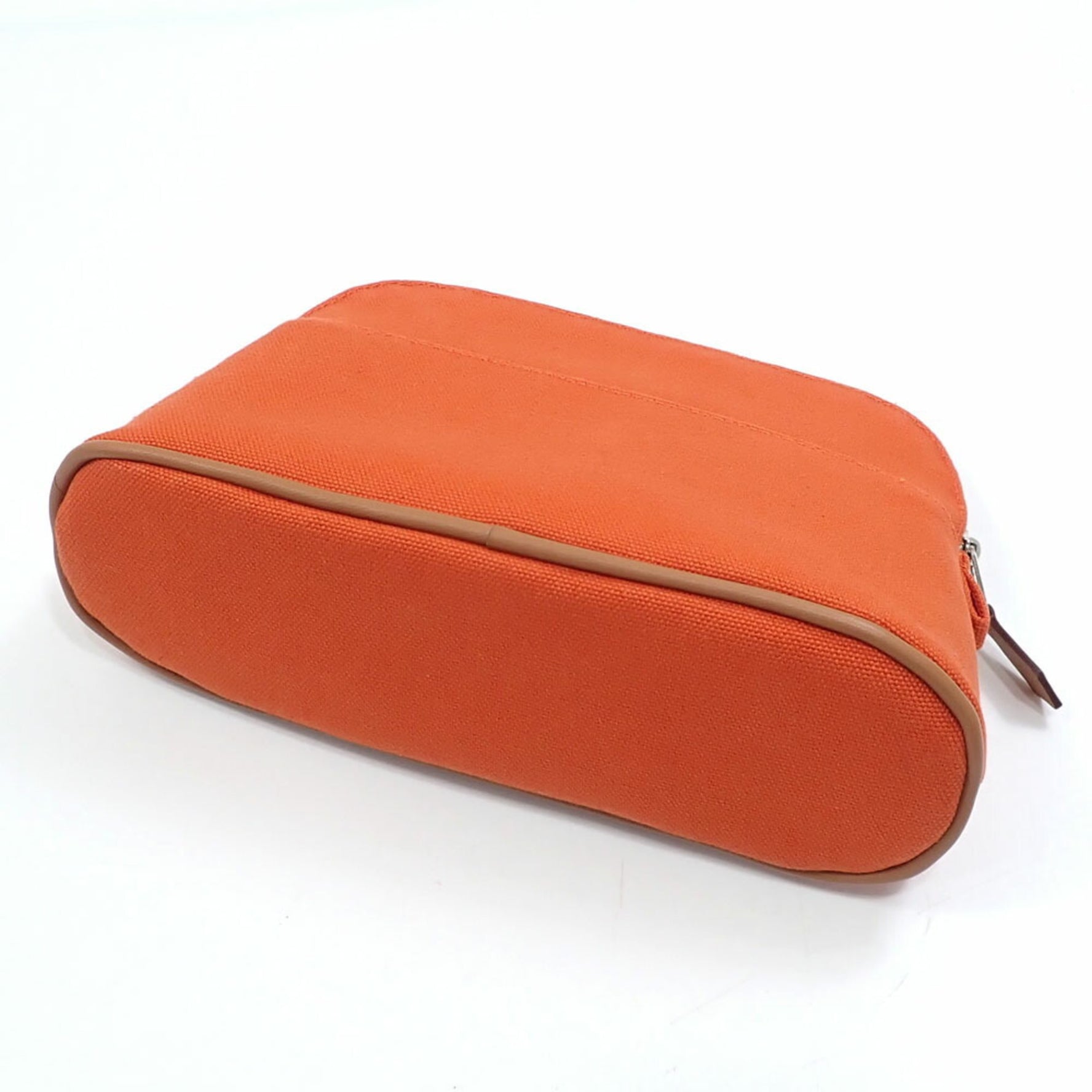 Hermès Bolide Mini Pouch Feu Cotton Canvas, HERMES 20